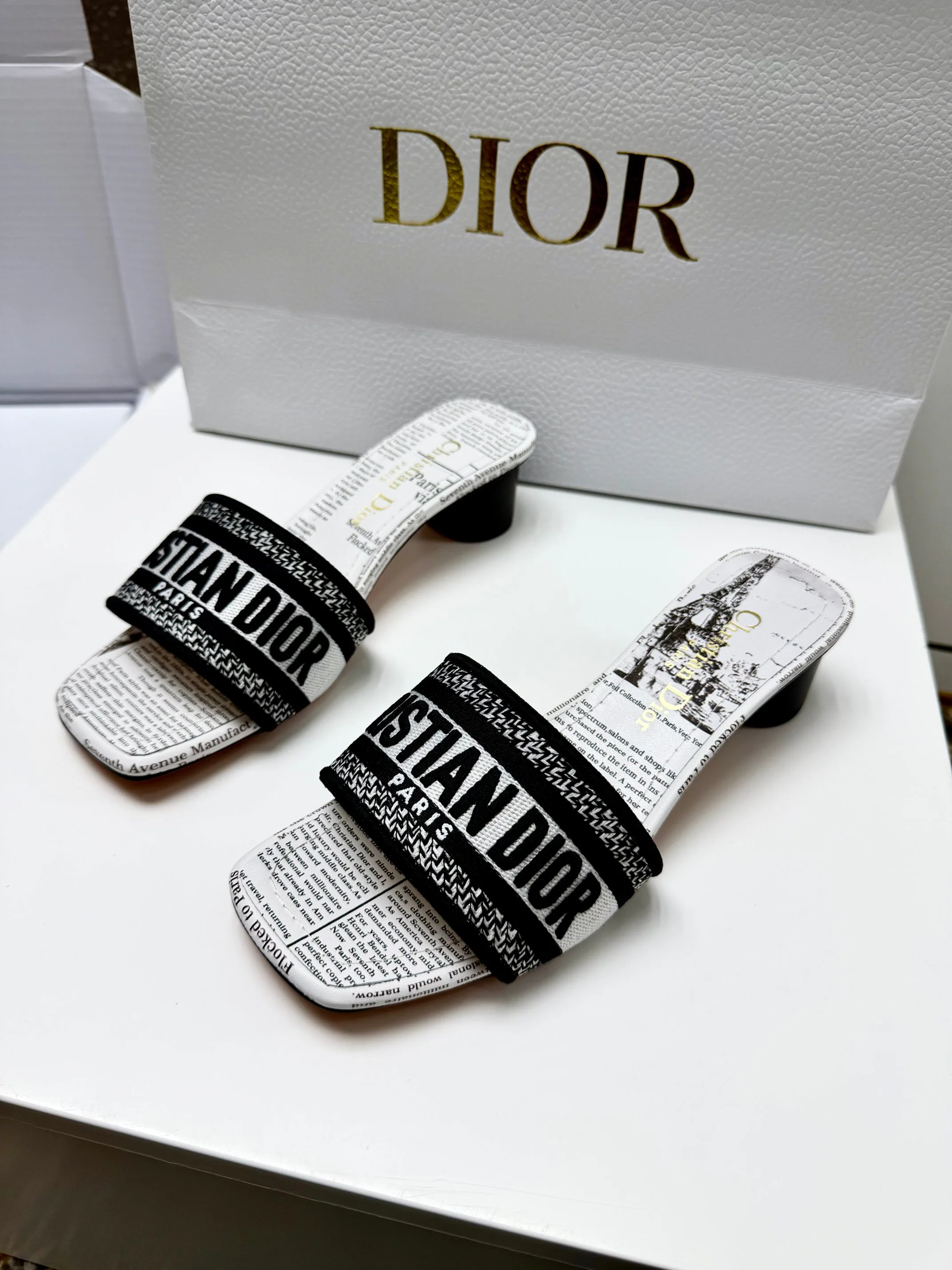 Тапочки Женские Christian Dior 12879964