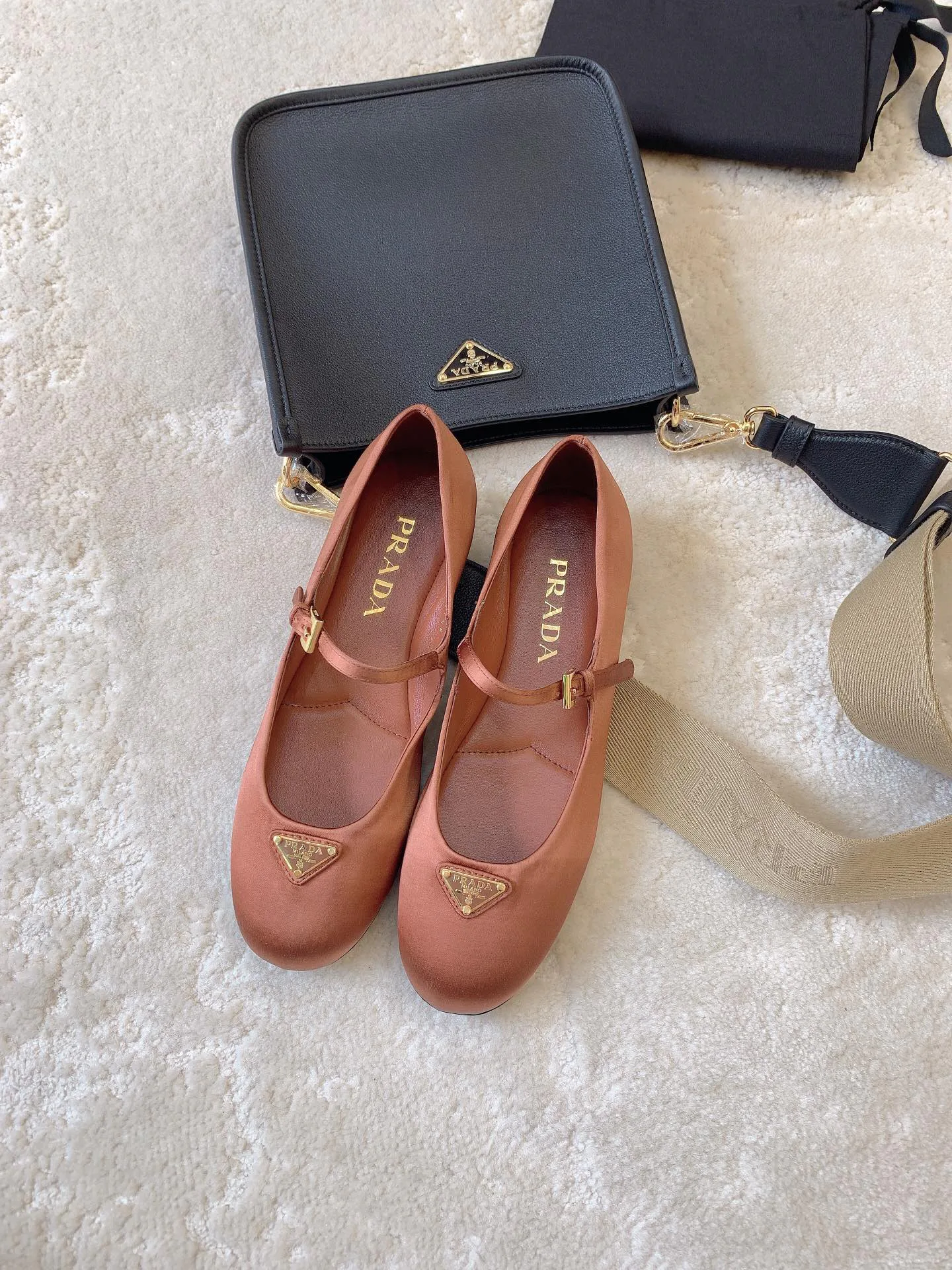 Балетки Женские Prada 4862267