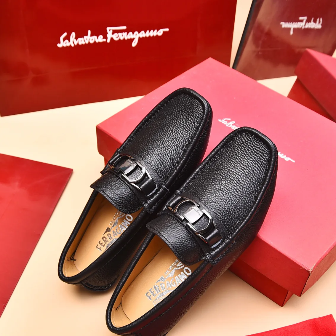 Мокасины Мужские Salvatore Ferragamo 15533