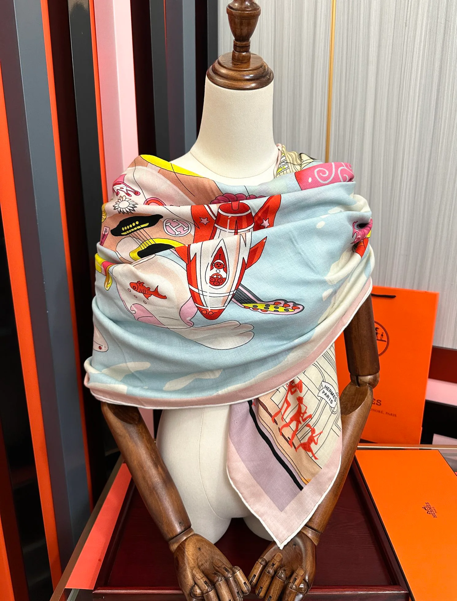 Платки Hermes 1490190
