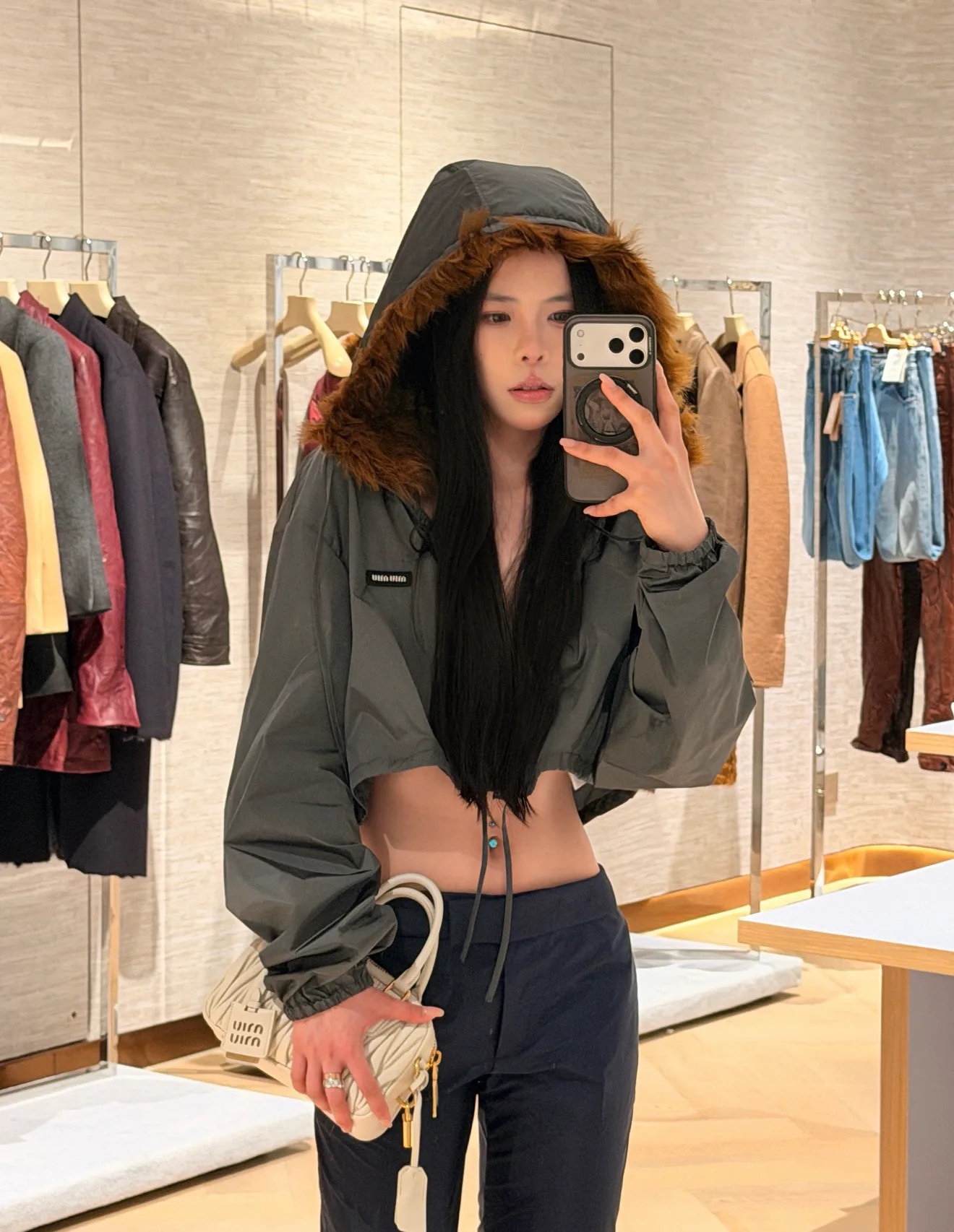 Куртки И Пуховики Женские Miu Miu 18112906