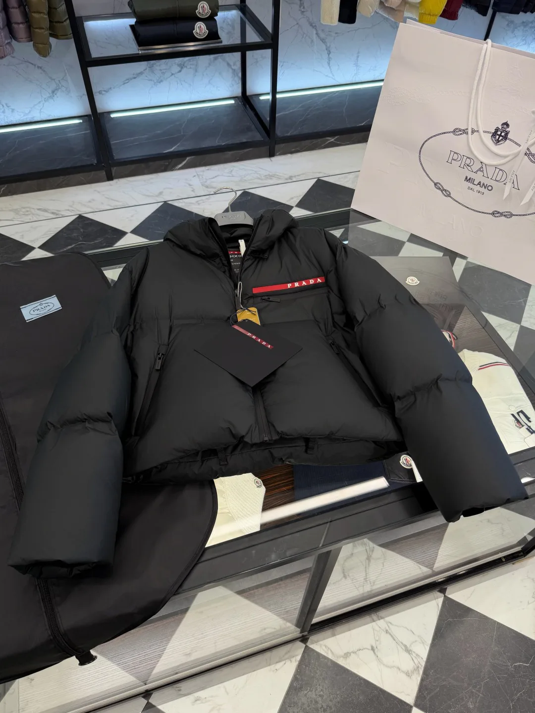 Куртки И Пуховики Женские Prada 19964155