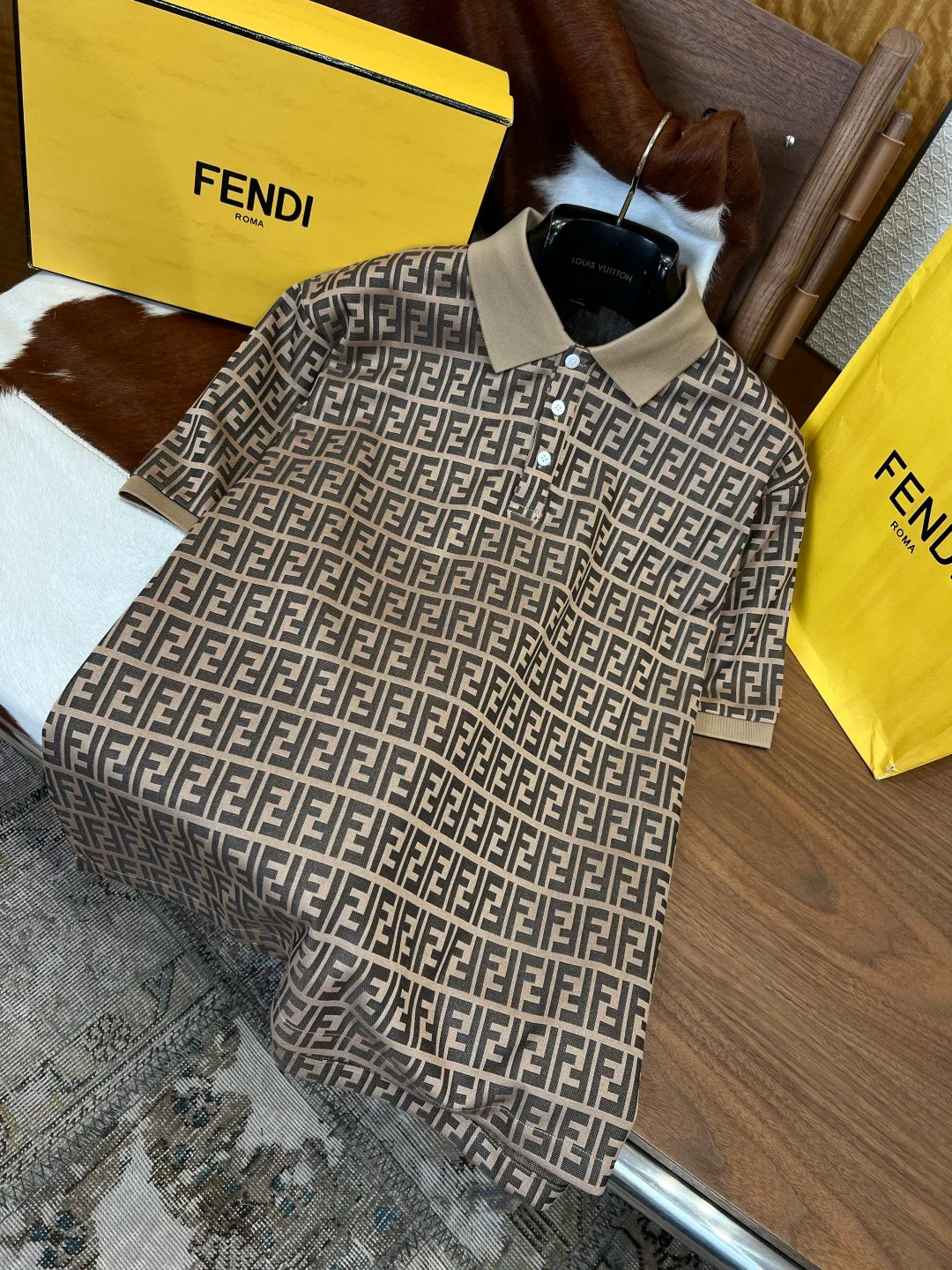Рубашки Мужские Fendi 12361118