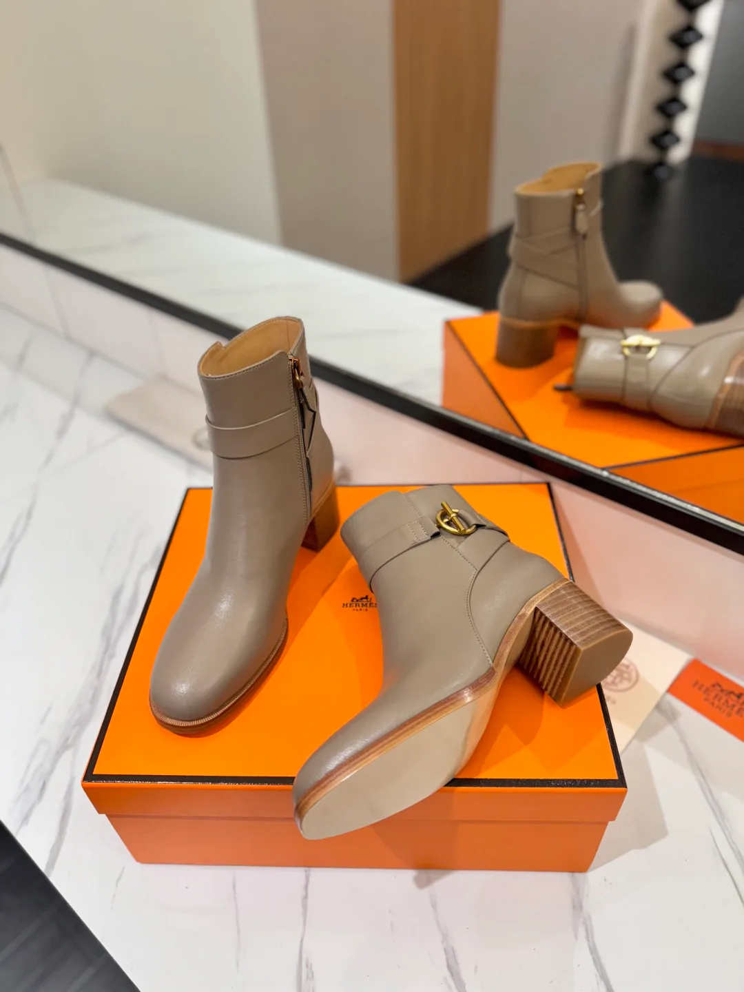 Ботильоны Женские Hermes 490075
