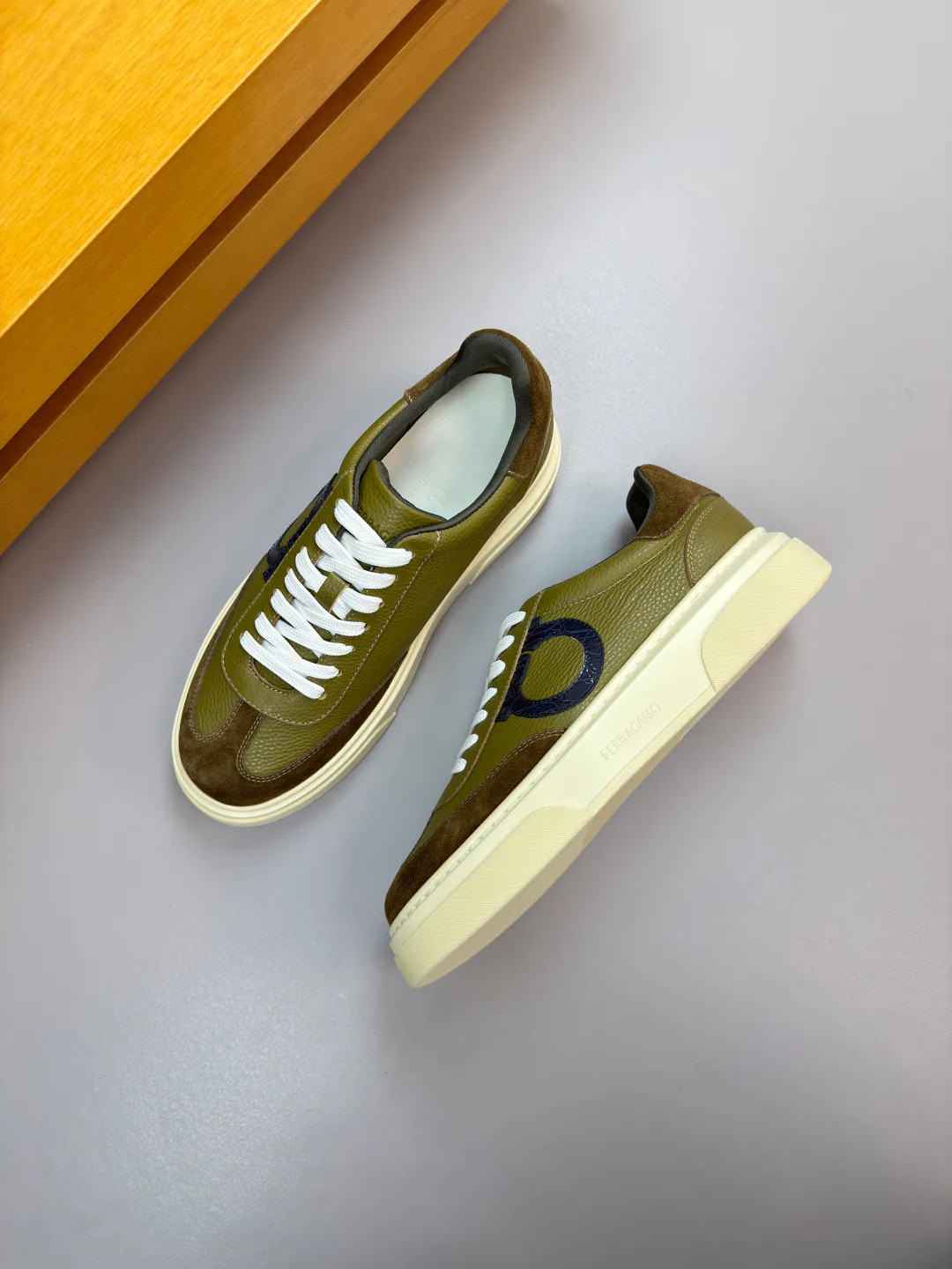 Кеды Мужские Salvatore Ferragamo 737921