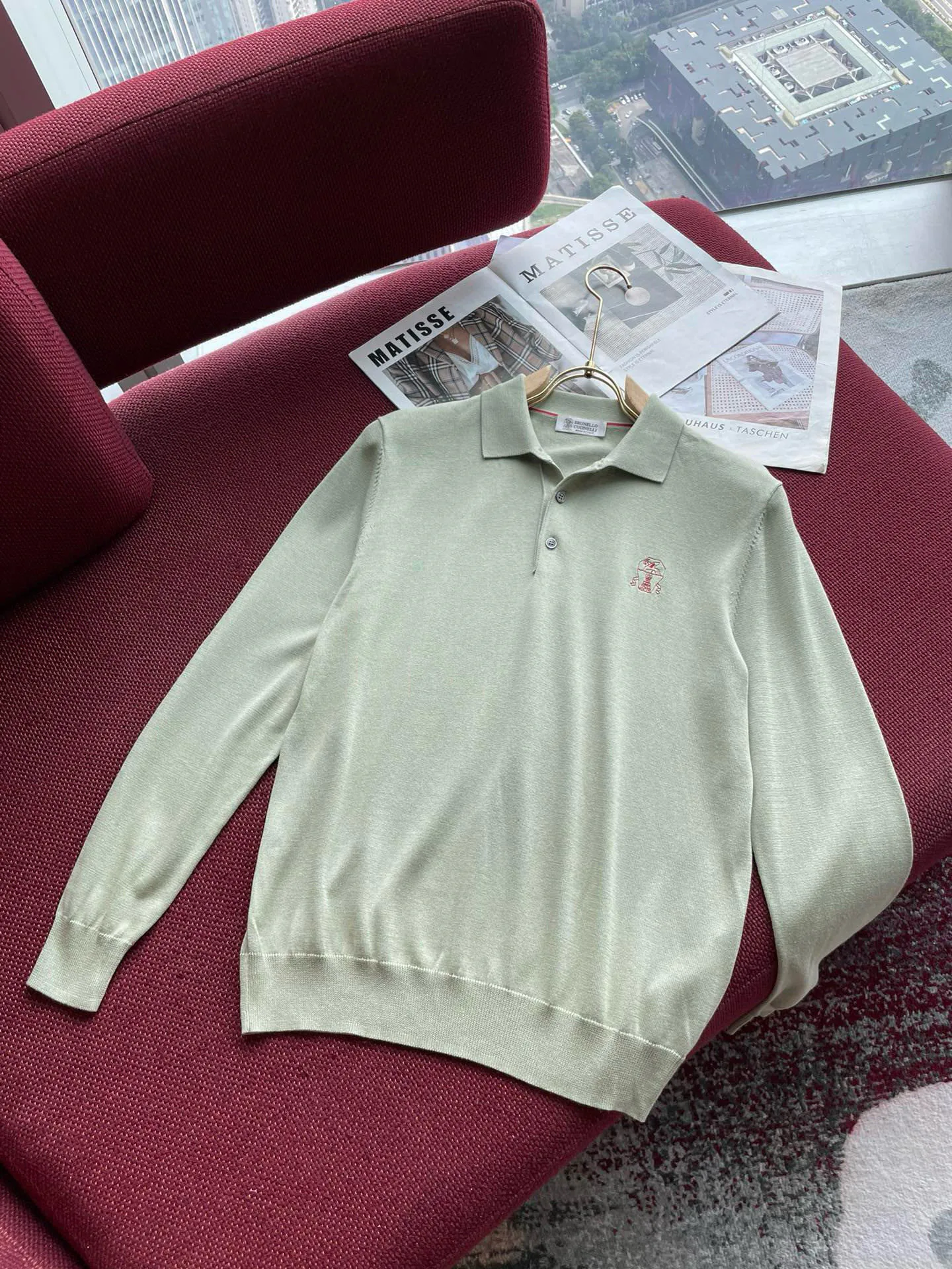 Лонгсливы Мужские Brunello Cucinelli 9990328