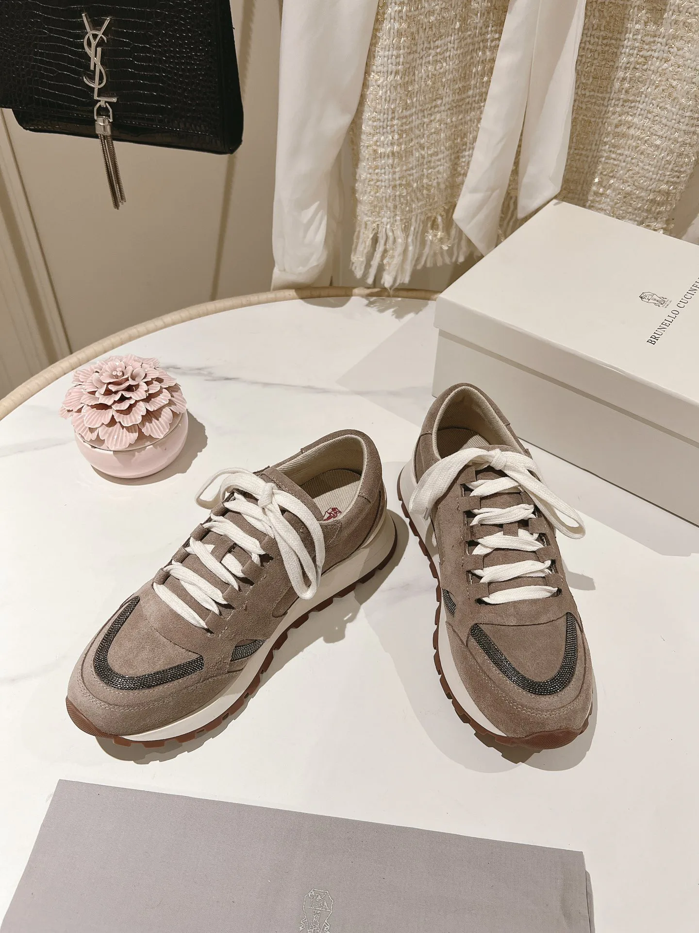 Кроссовки Женские Brunello Cucinelli 18259