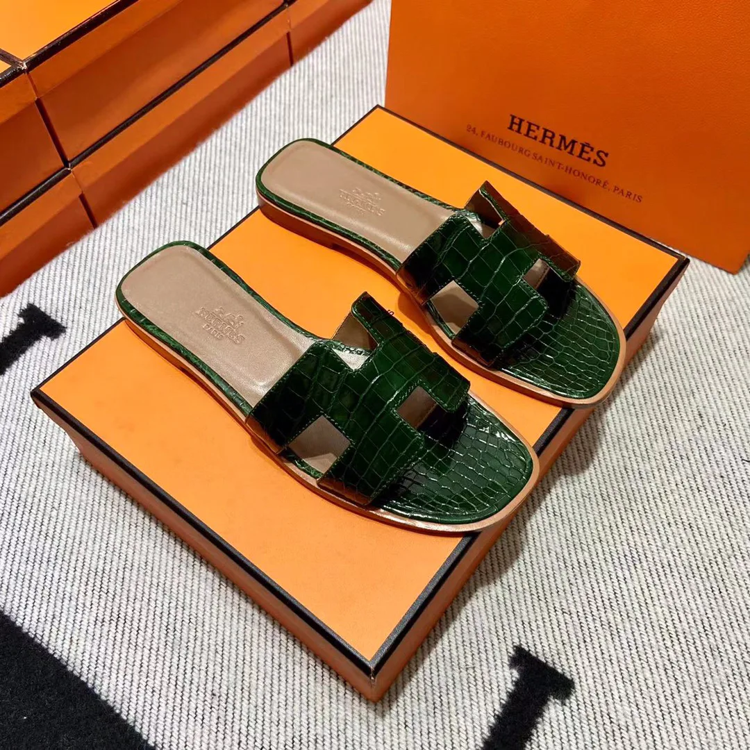 Шлепанцы Женские Hermes 4340589