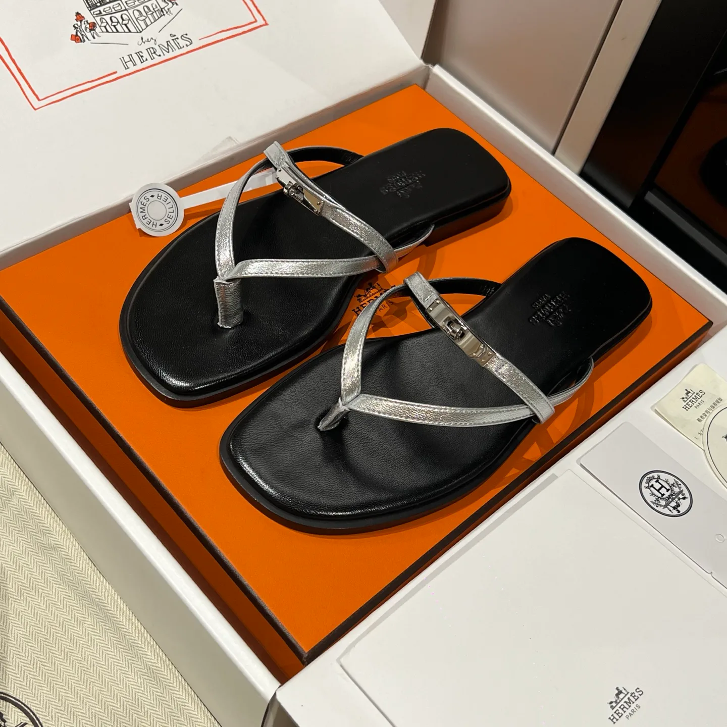 Шлепанцы Женские Hermes 14114793