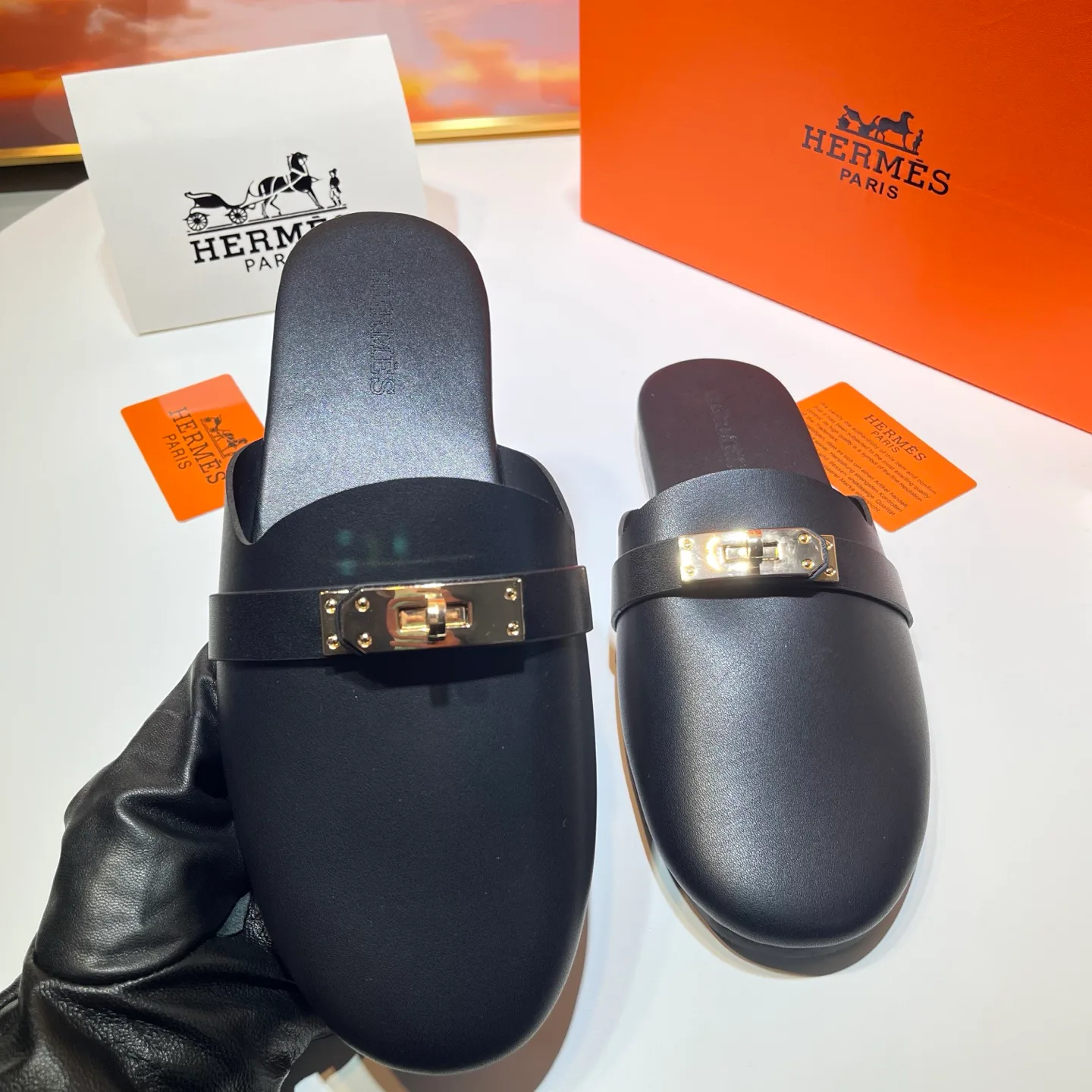 Мюли И Сабо Мужские Hermes 25133