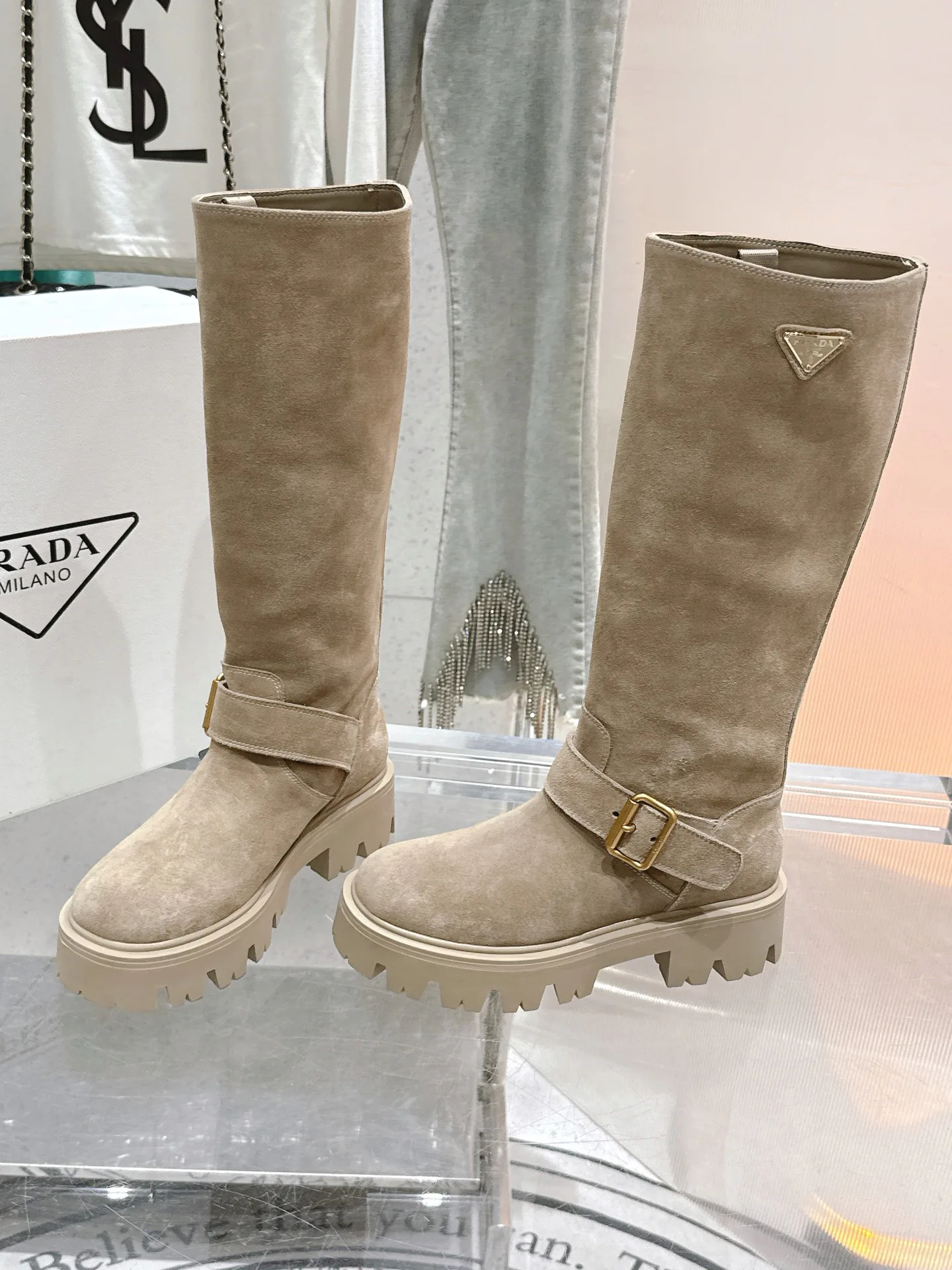 Сапоги Женские Prada 18703104