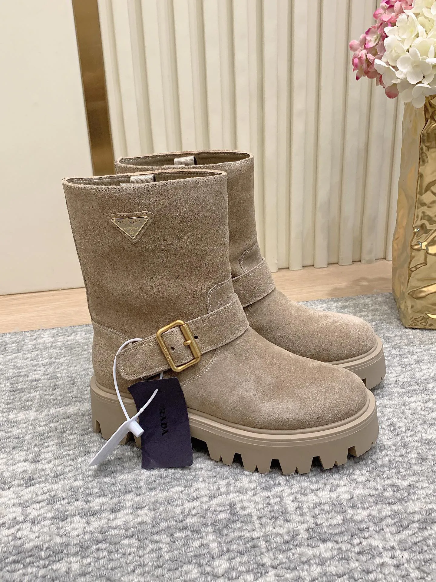 Ботинки Женские Prada 3452815