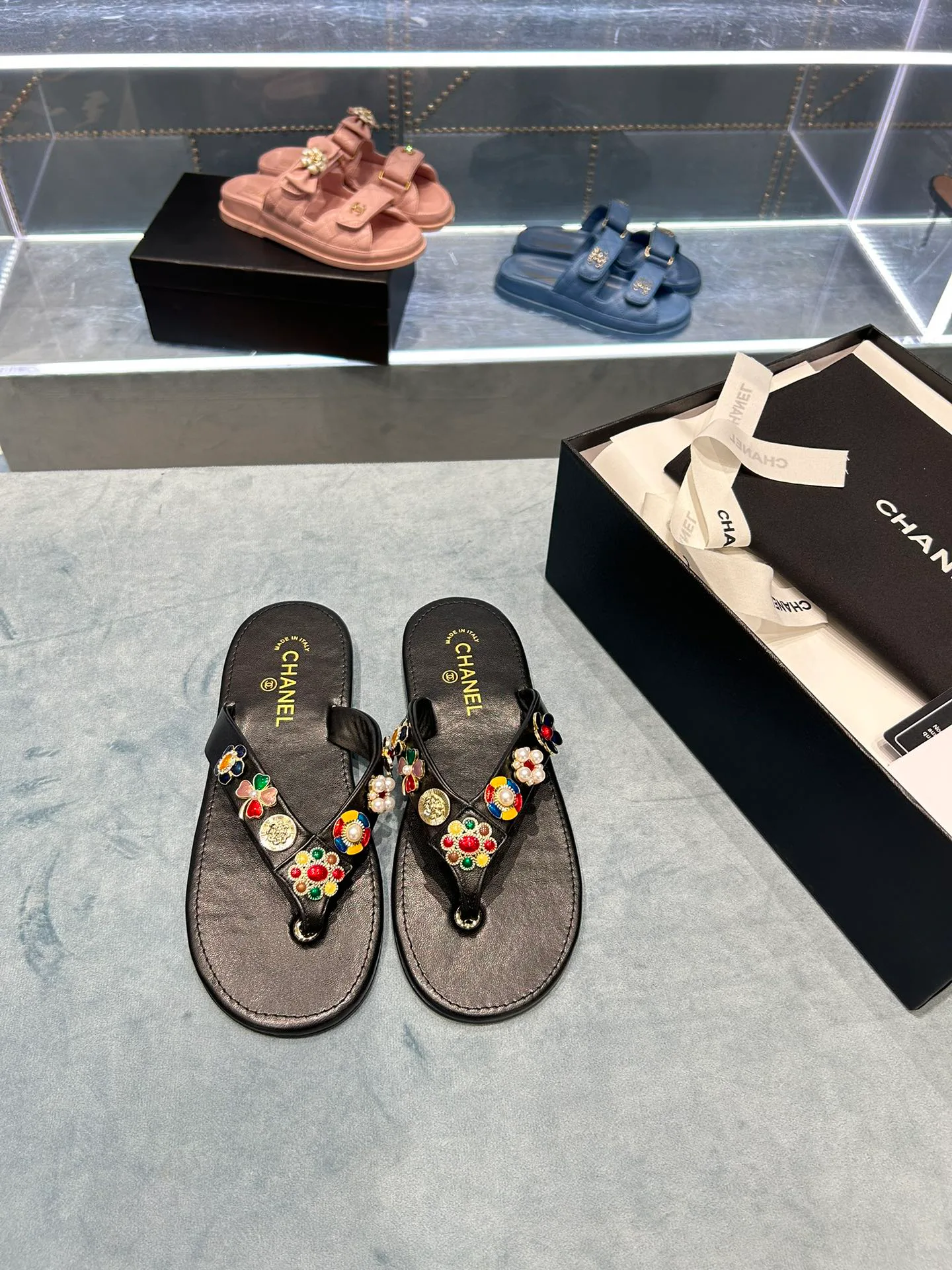 Шлепанцы Женские Chanel 32778