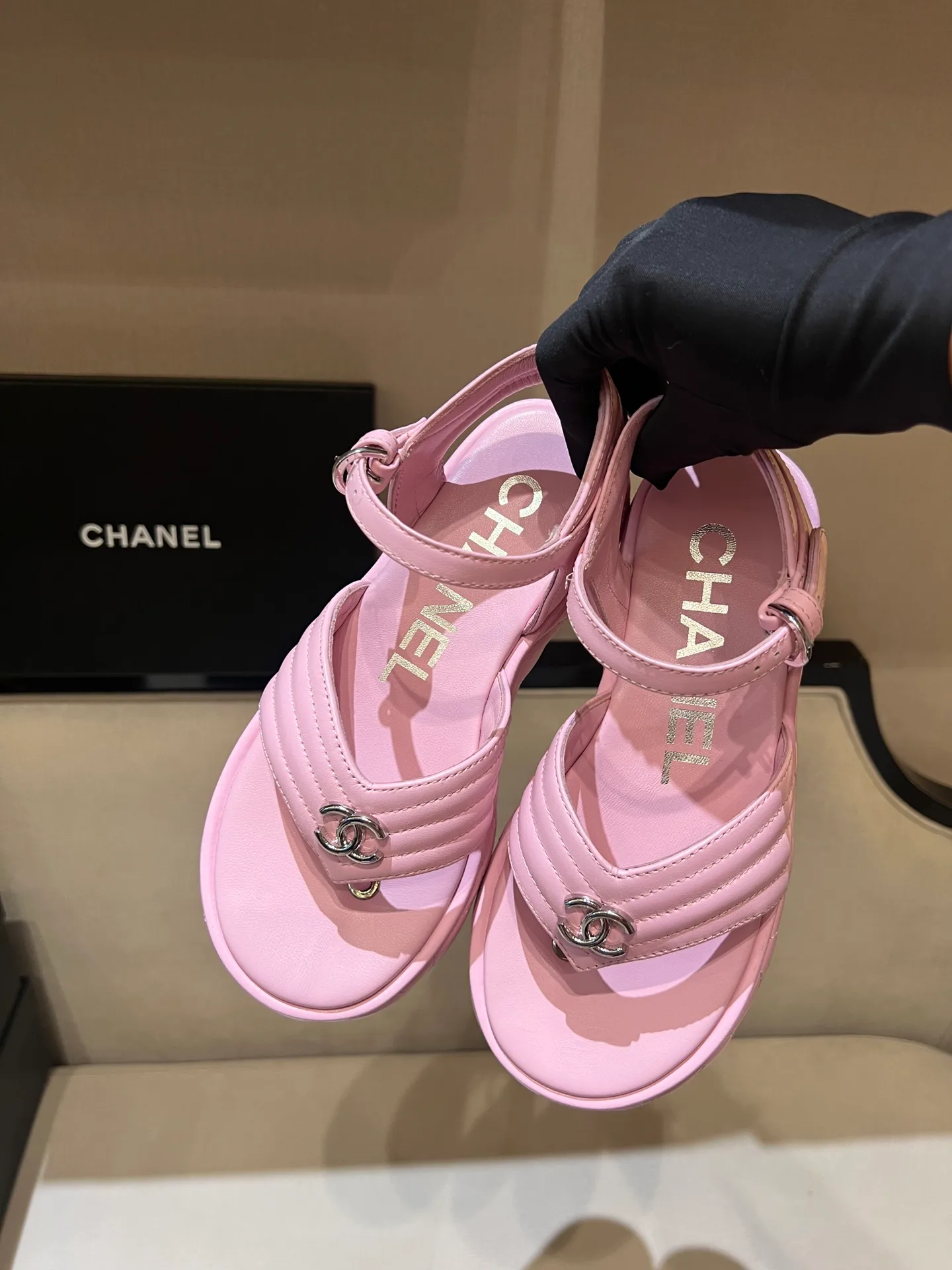 Босоножки Женские Chanel