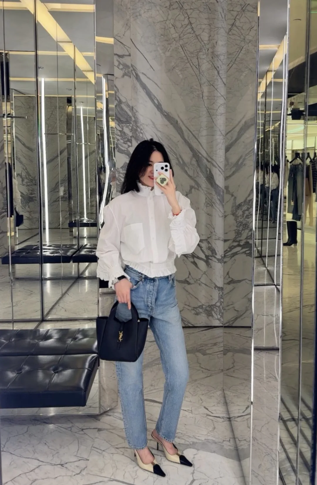 Рубашки Женские Saint Laurent 16936605