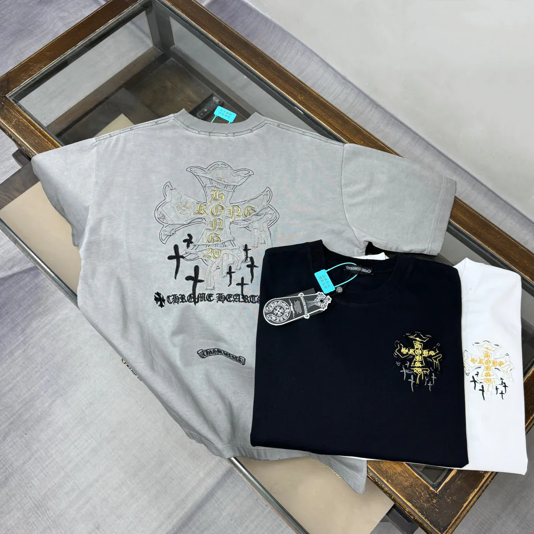 Футболки Женские Chrome Hearts 10438933