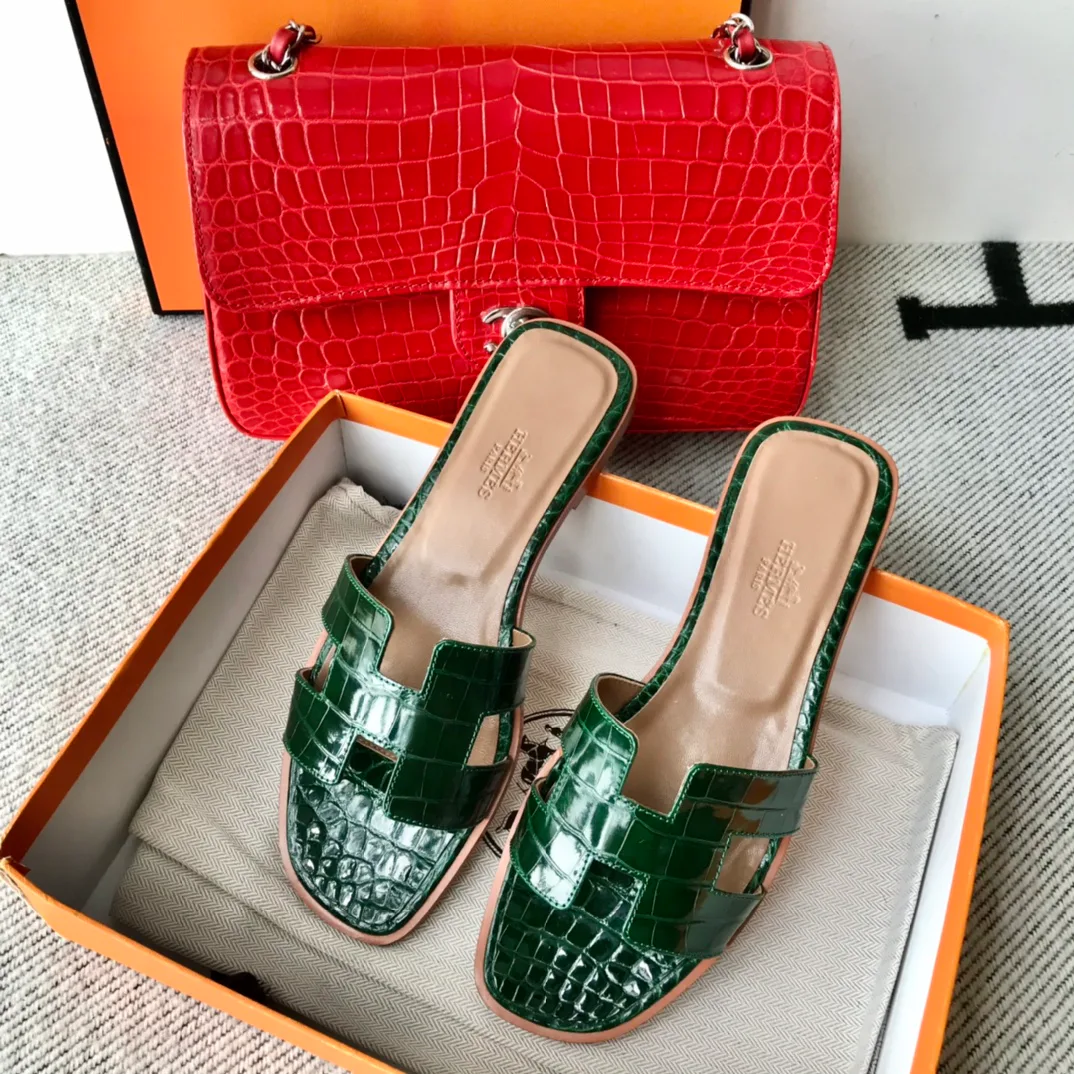 Шлепанцы Женские Hermes 3967406