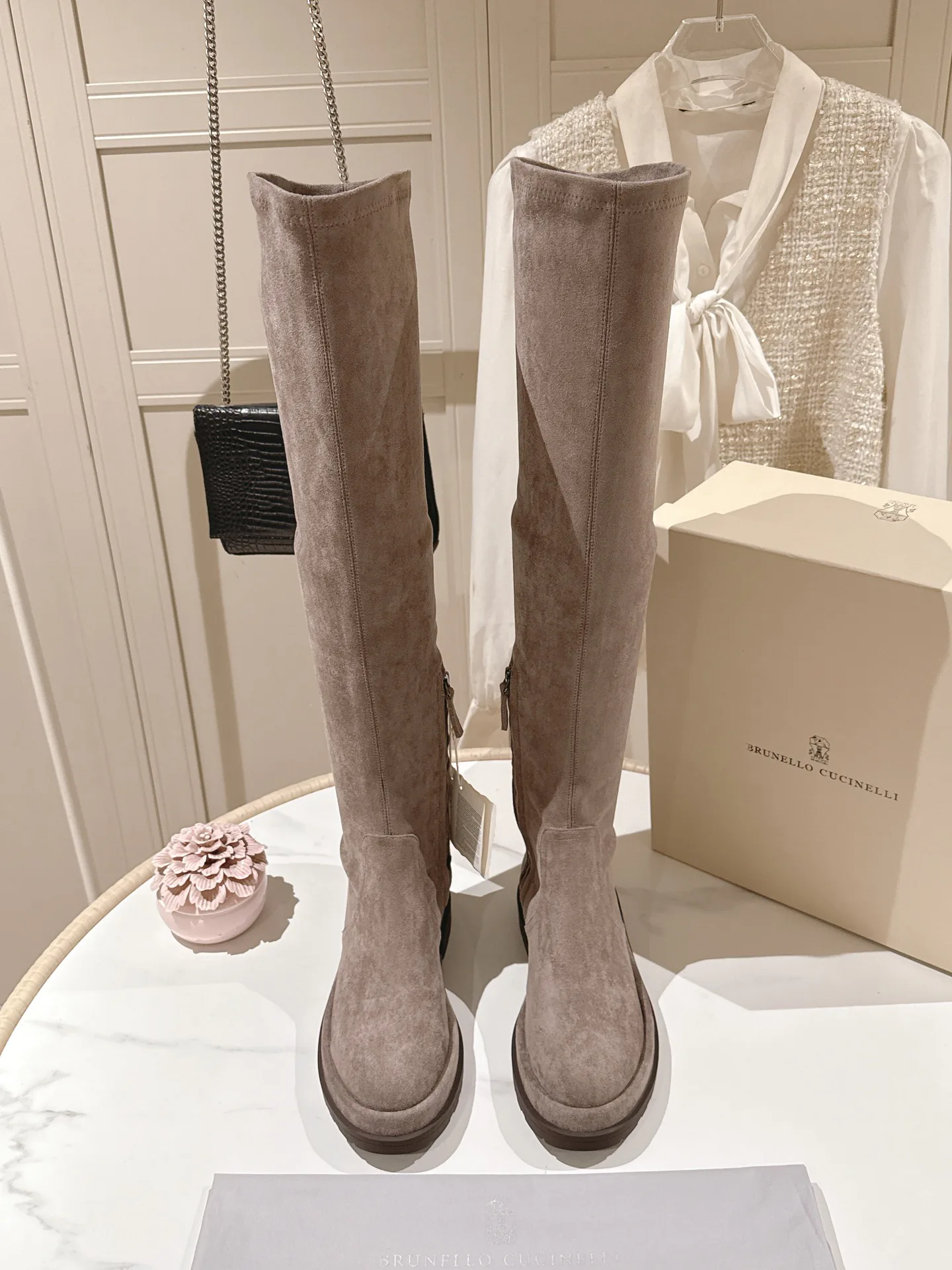 Сапоги Женские Brunello Cucinelli 18217314