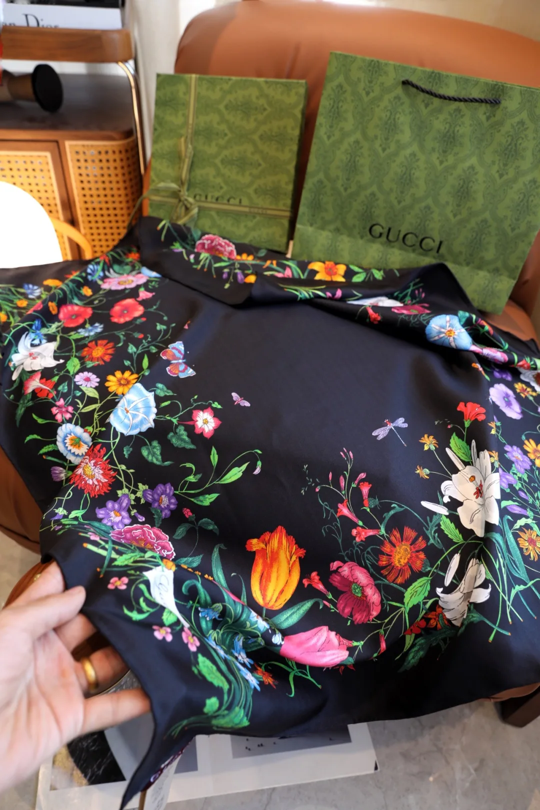 Шарфы Gucci 9648215