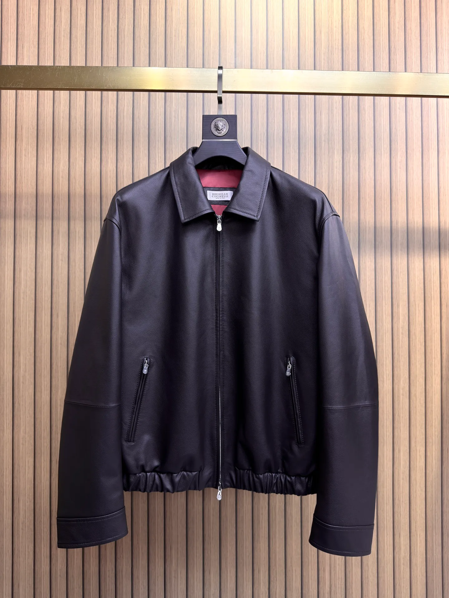Кожаные Куртки И Дублёнки Женские Brunello Cucinelli 18157029