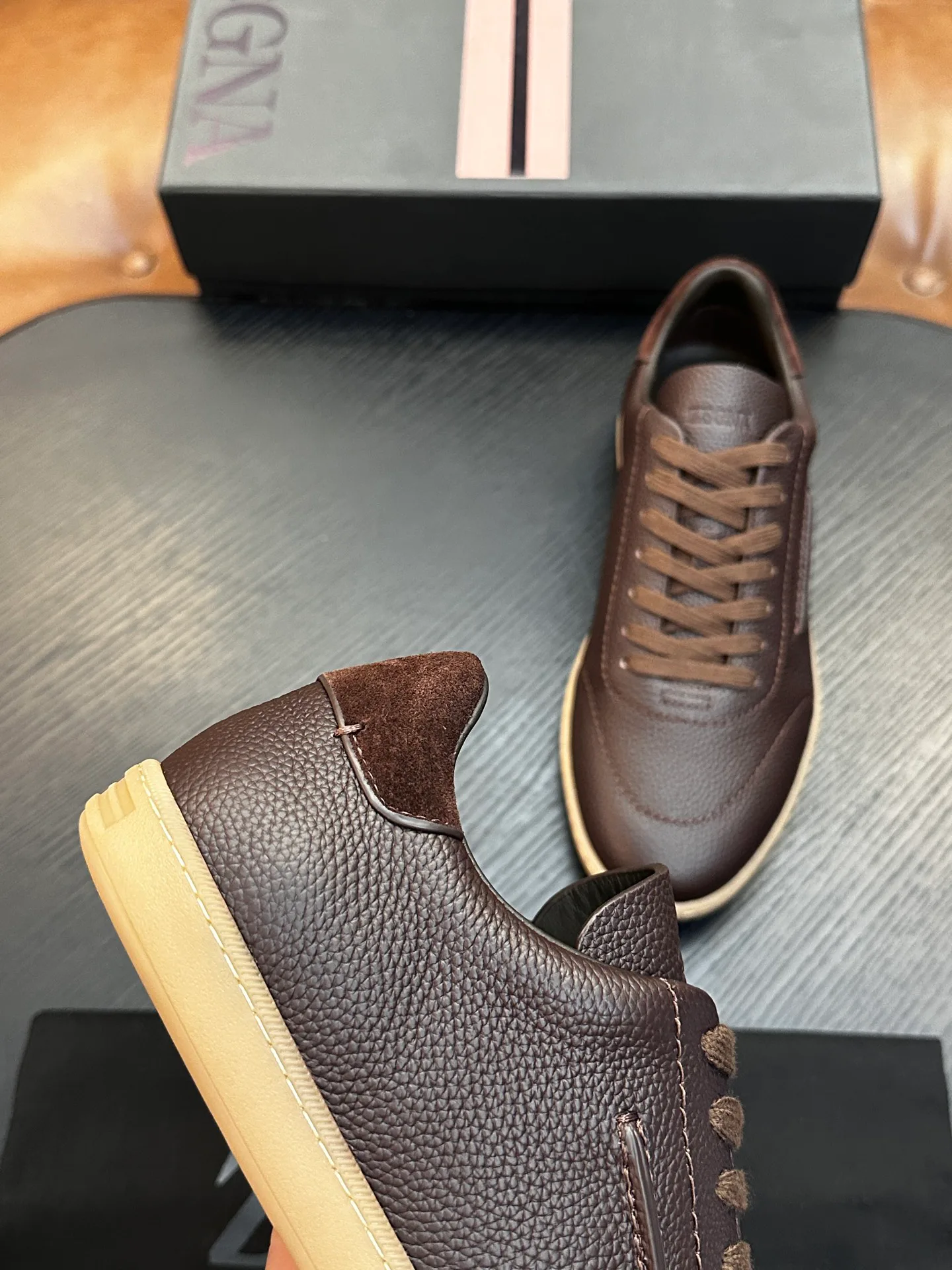 Кроссовки Мужские Zegna 19699976