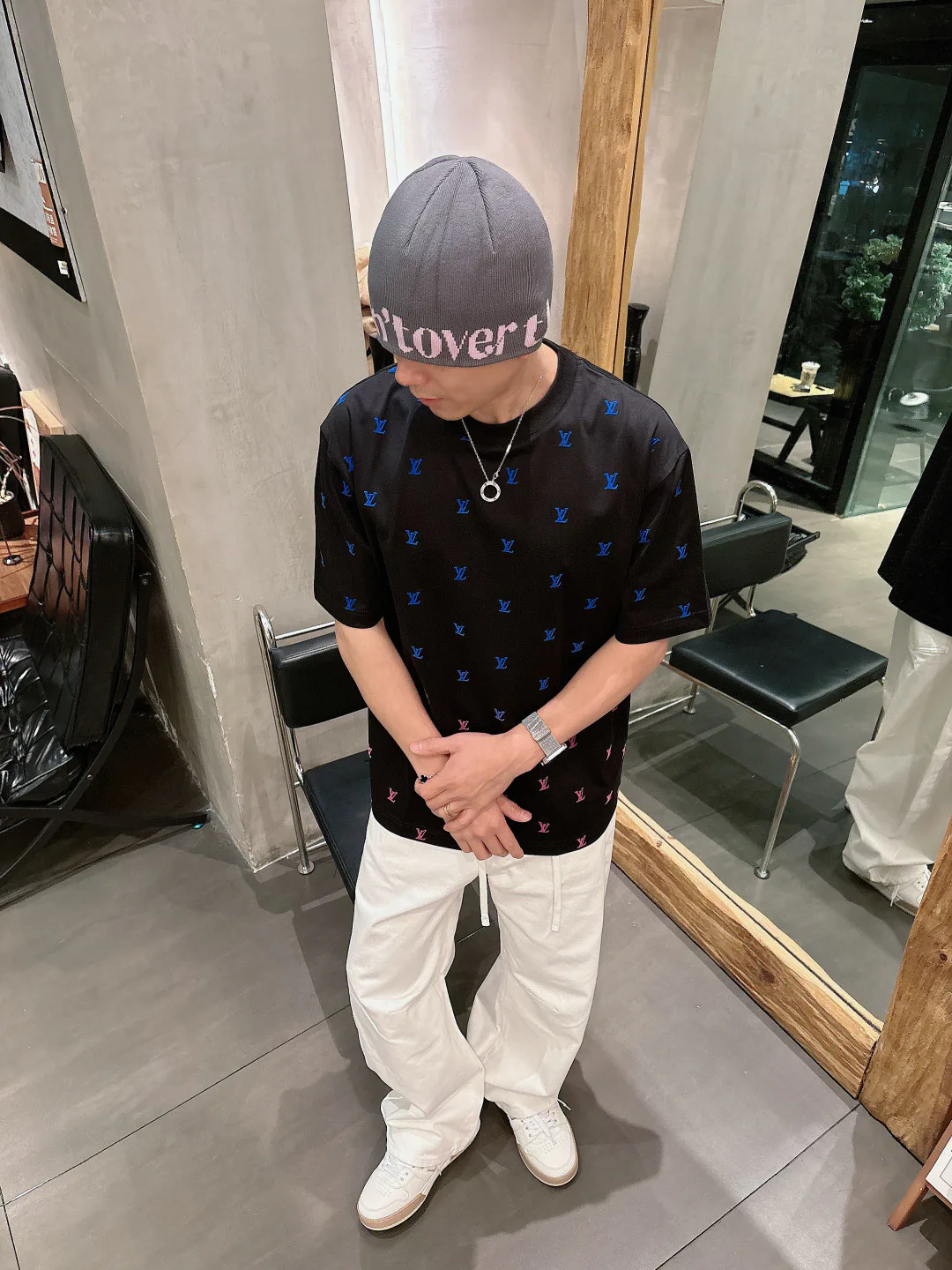 Футболки Мужские Louis Vuitton 9465234