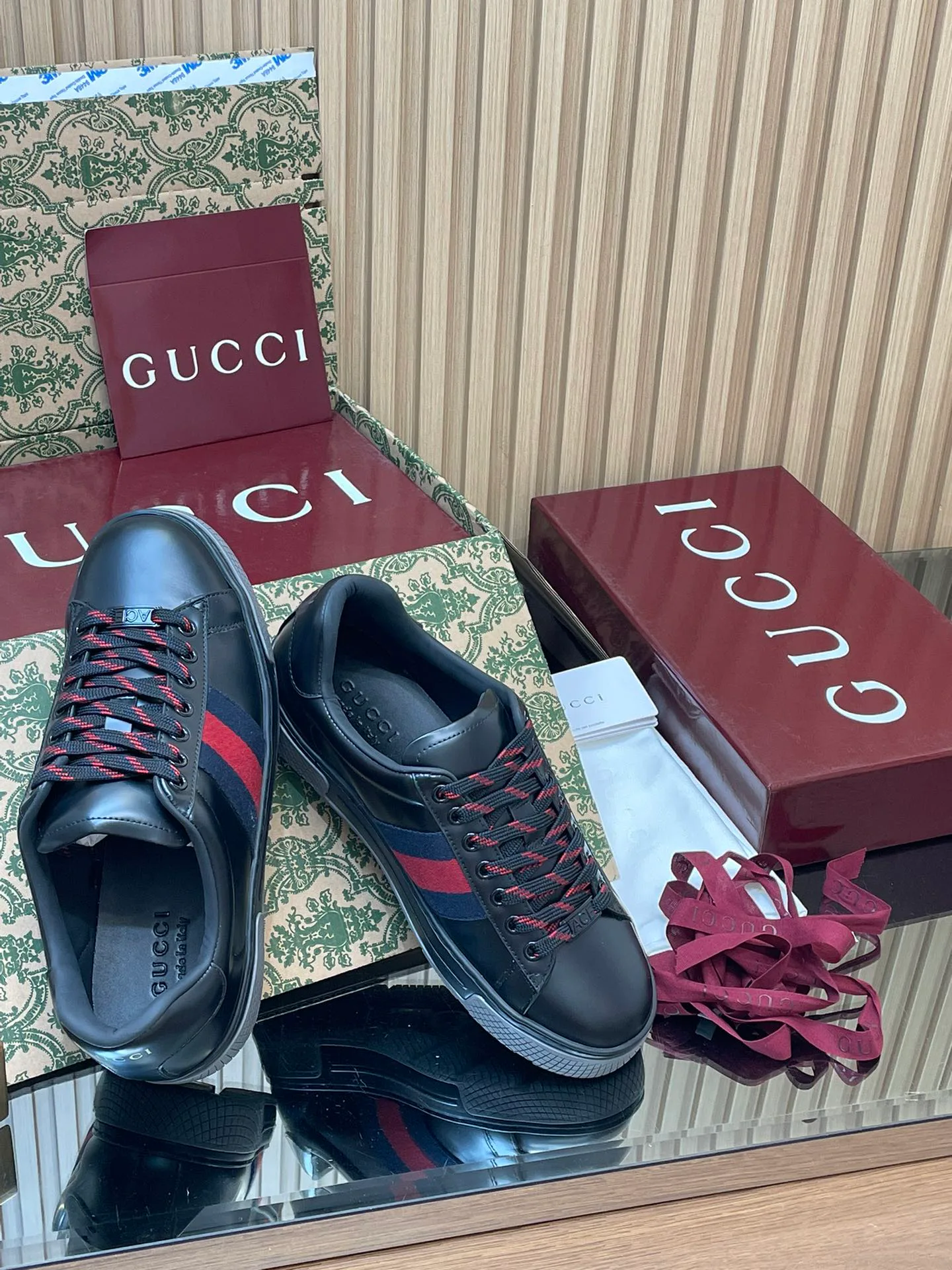 Кроссовки Мужские Gucci 3443595