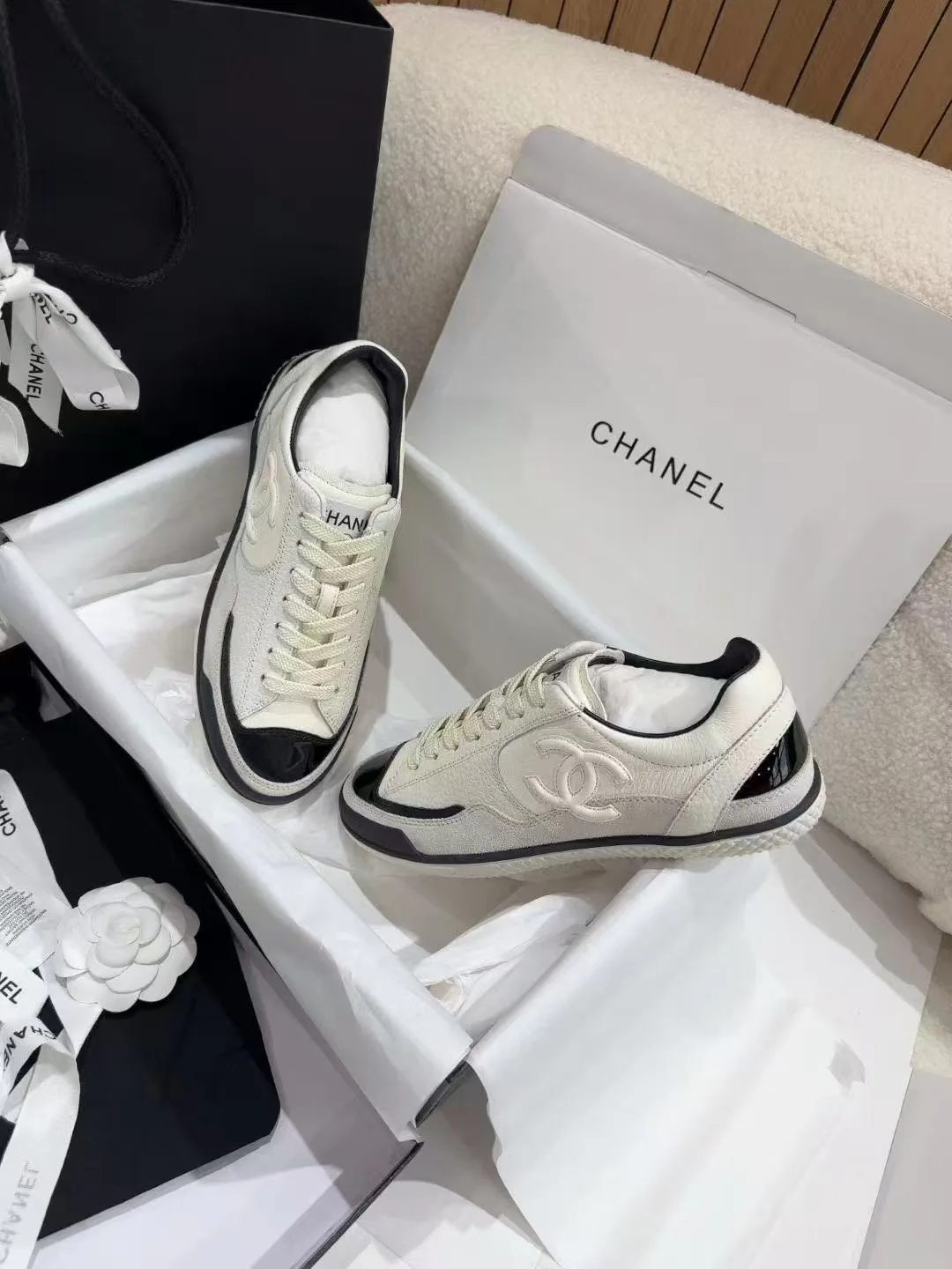Кроссовки Женские Chanel 13347271