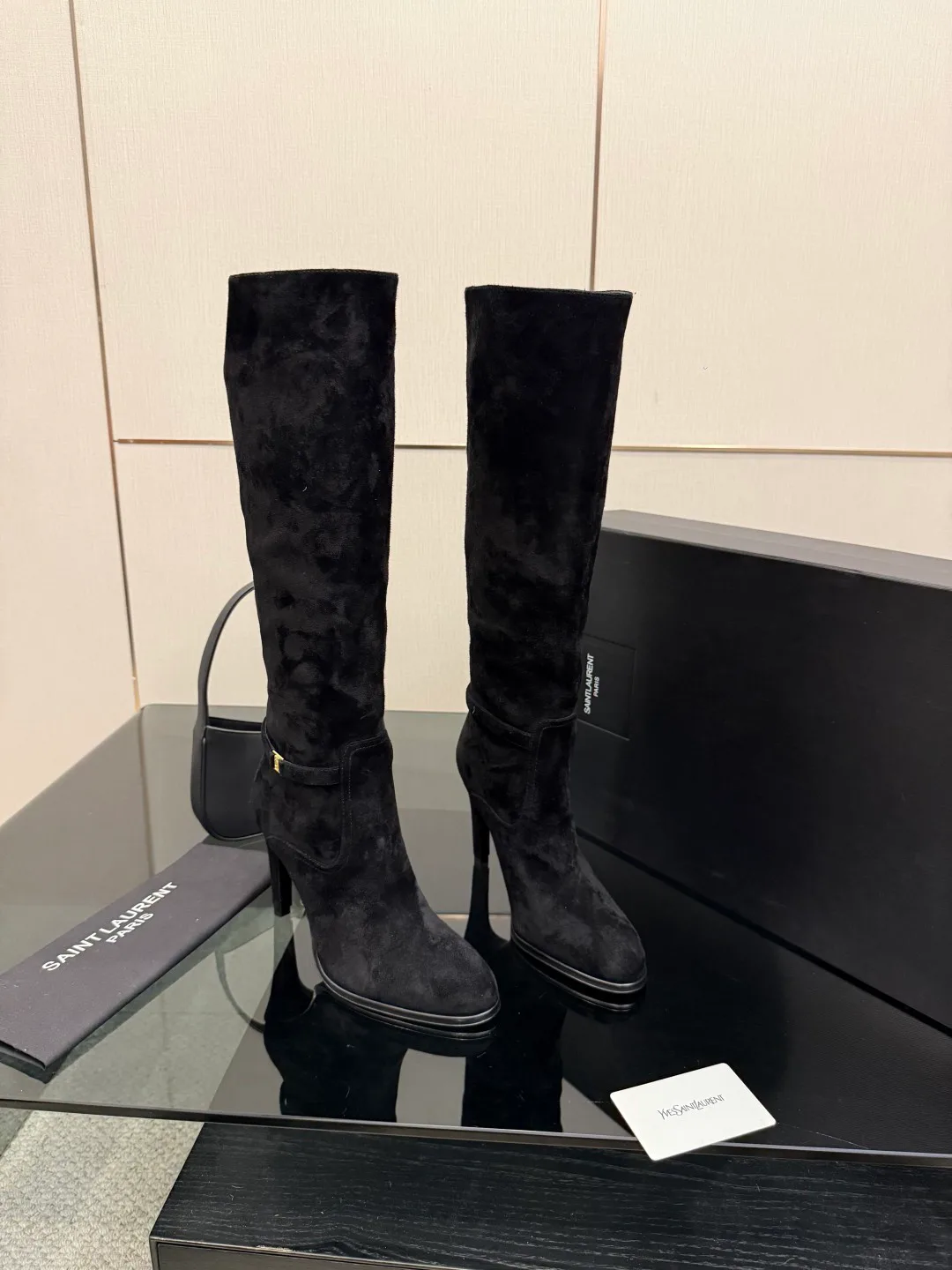 Сапоги Женские Saint Laurent 375043