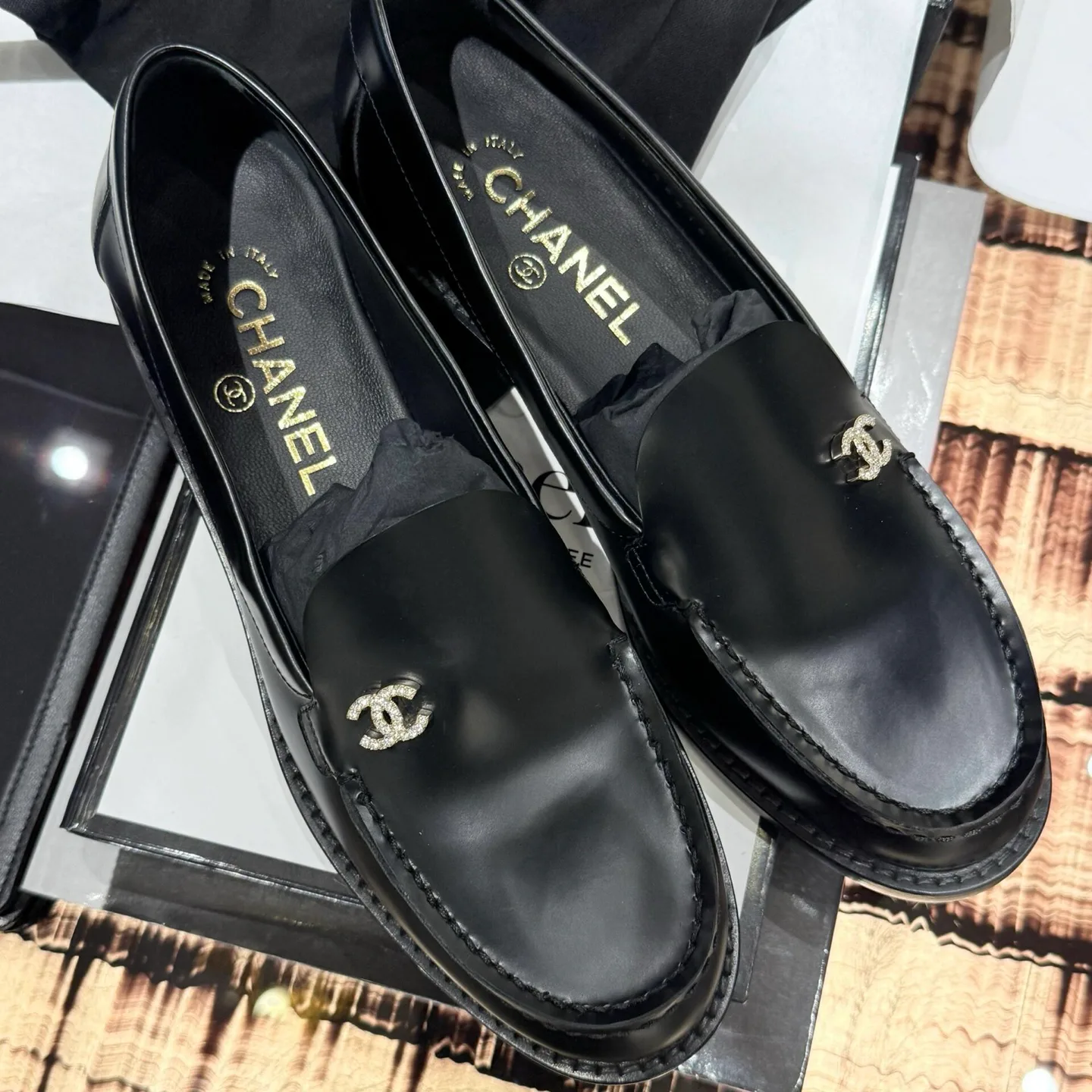 Лоферы И Мокасины Женские Chanel 11002347