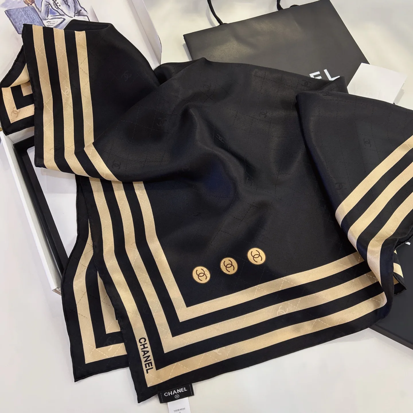 Платки Chanel 14327460
