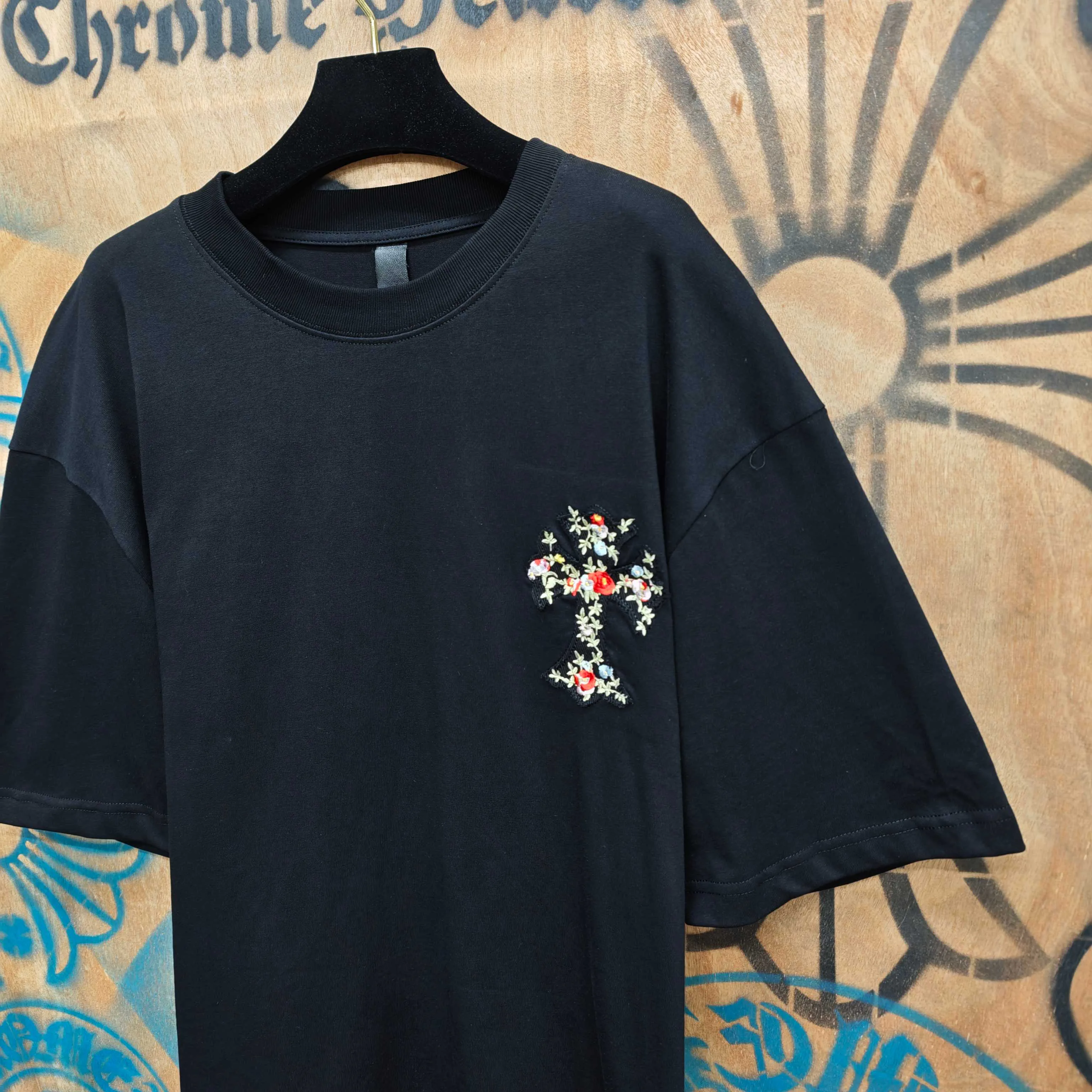 Лонгсливы Мужские Chrome Hearts 13311041