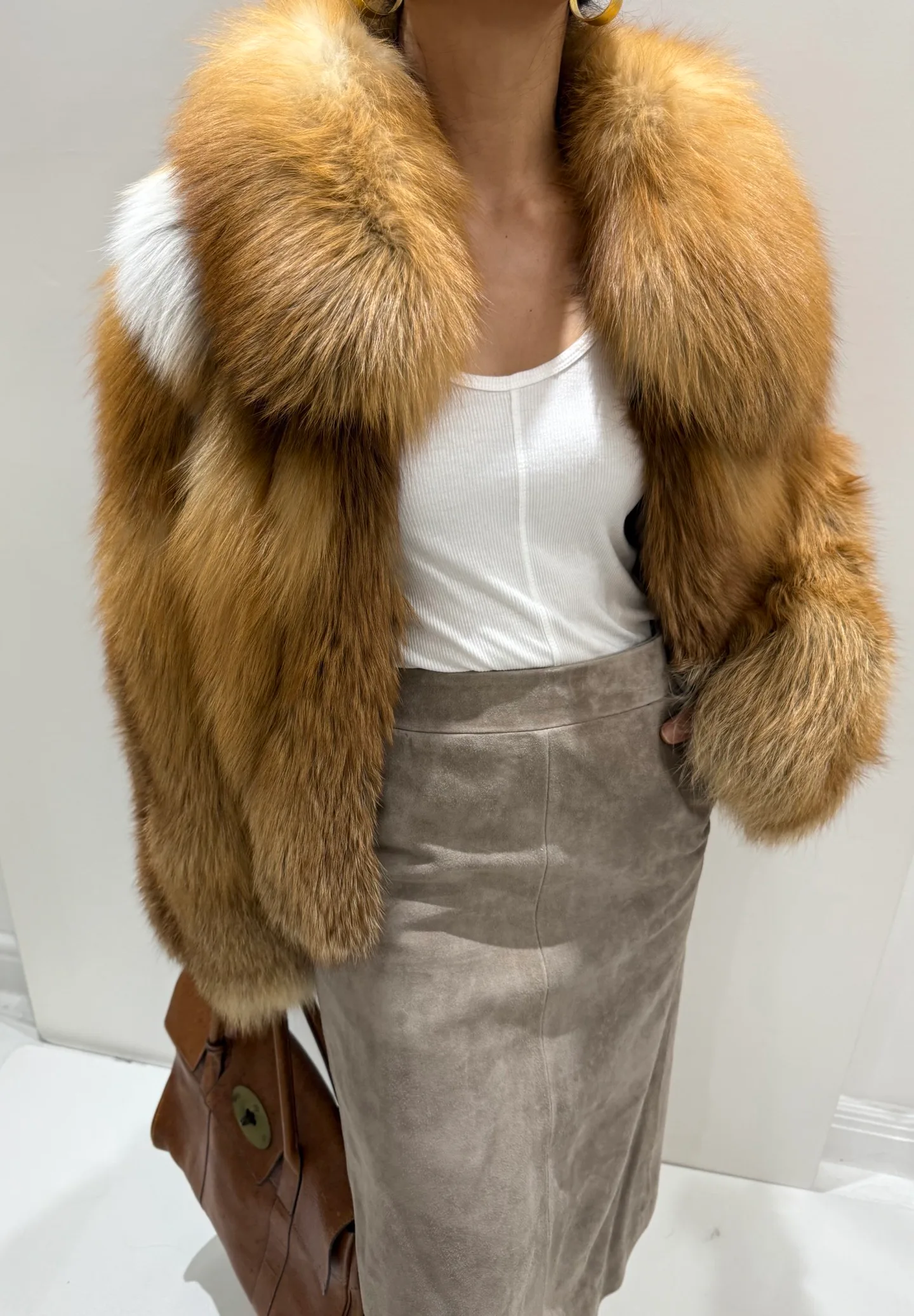 Шубы Женские Saint Laurent 70225