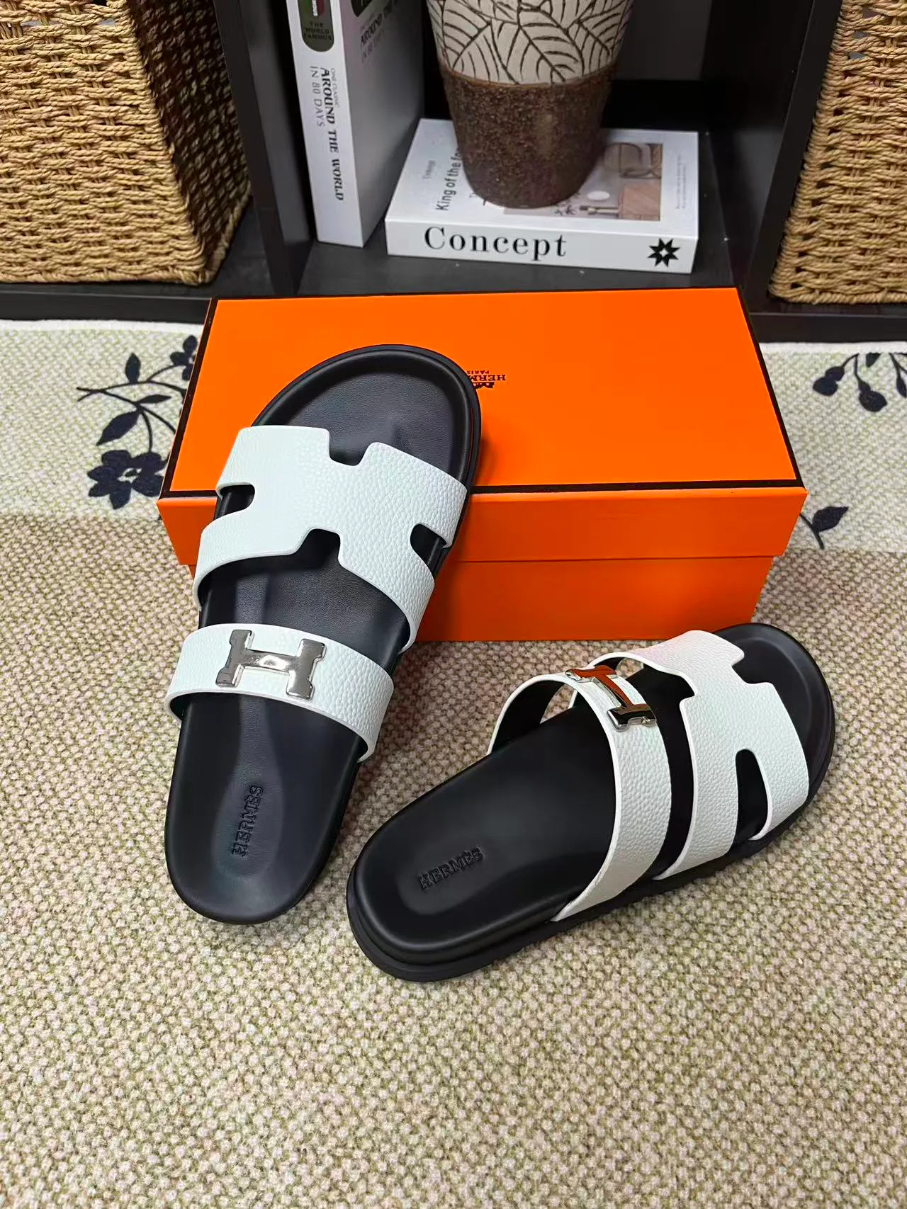 Шлепанцы Женские Hermes 991611