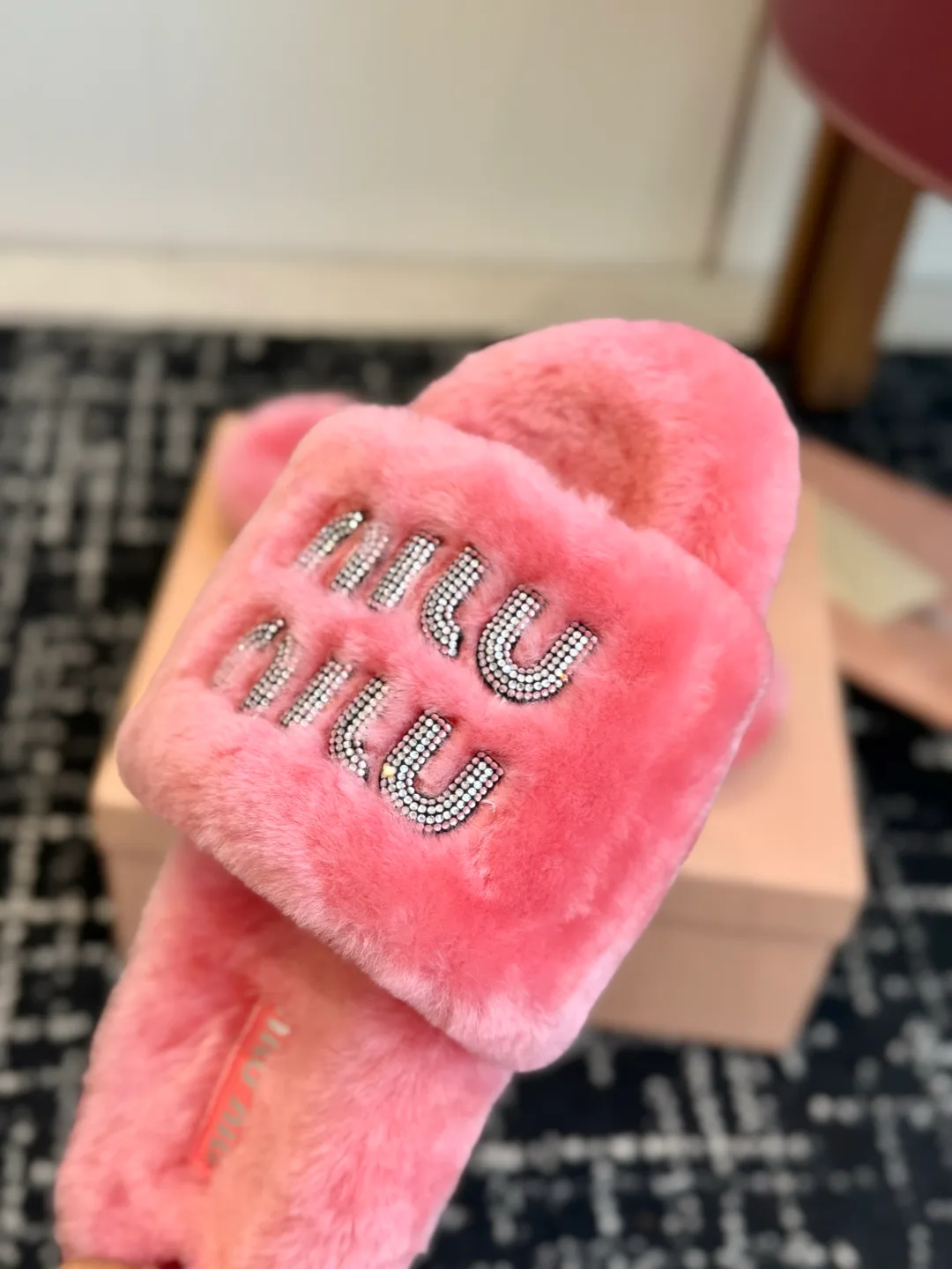 Тапочки Женские Miu Miu 18139568