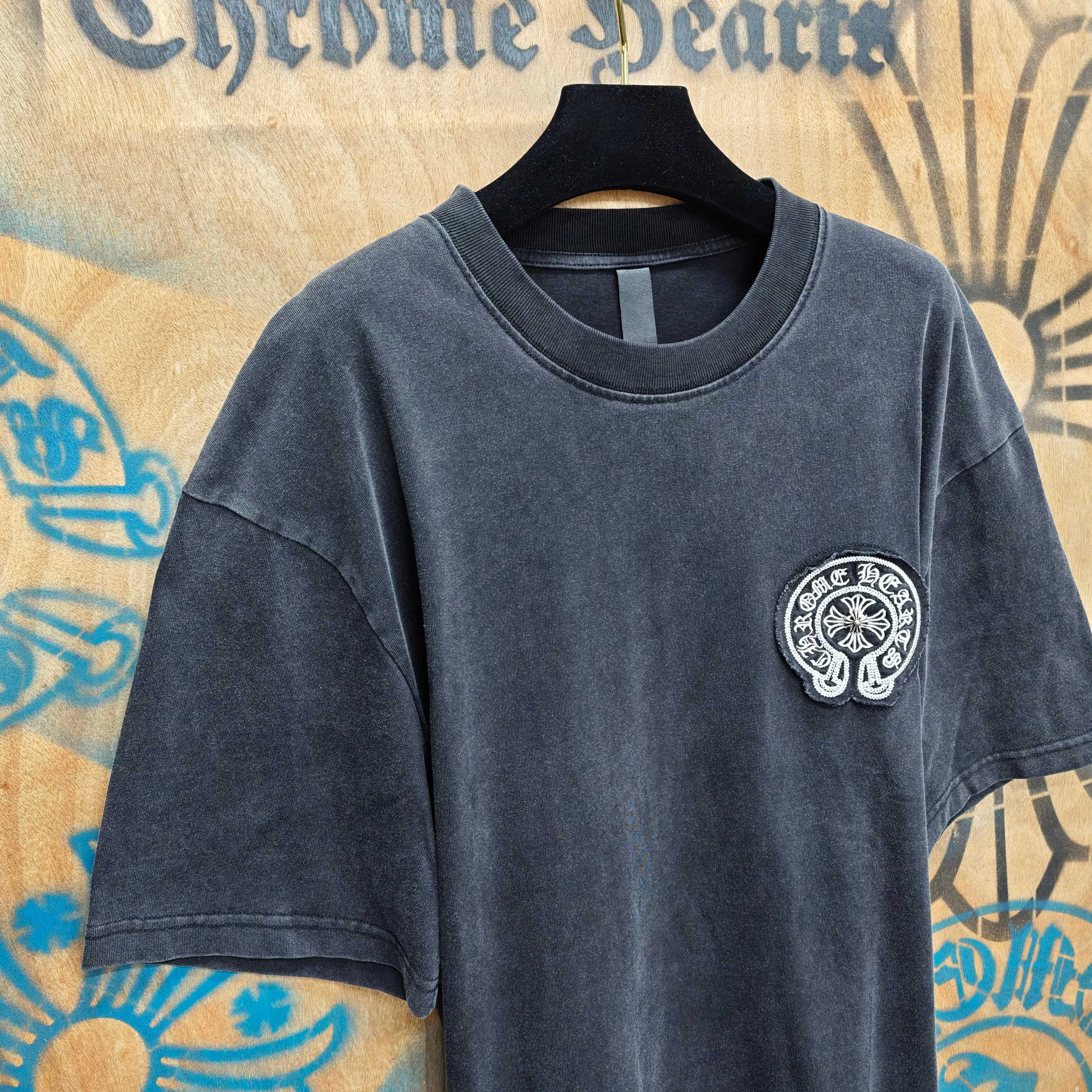 Лонгсливы Мужские Chrome Hearts 13311049