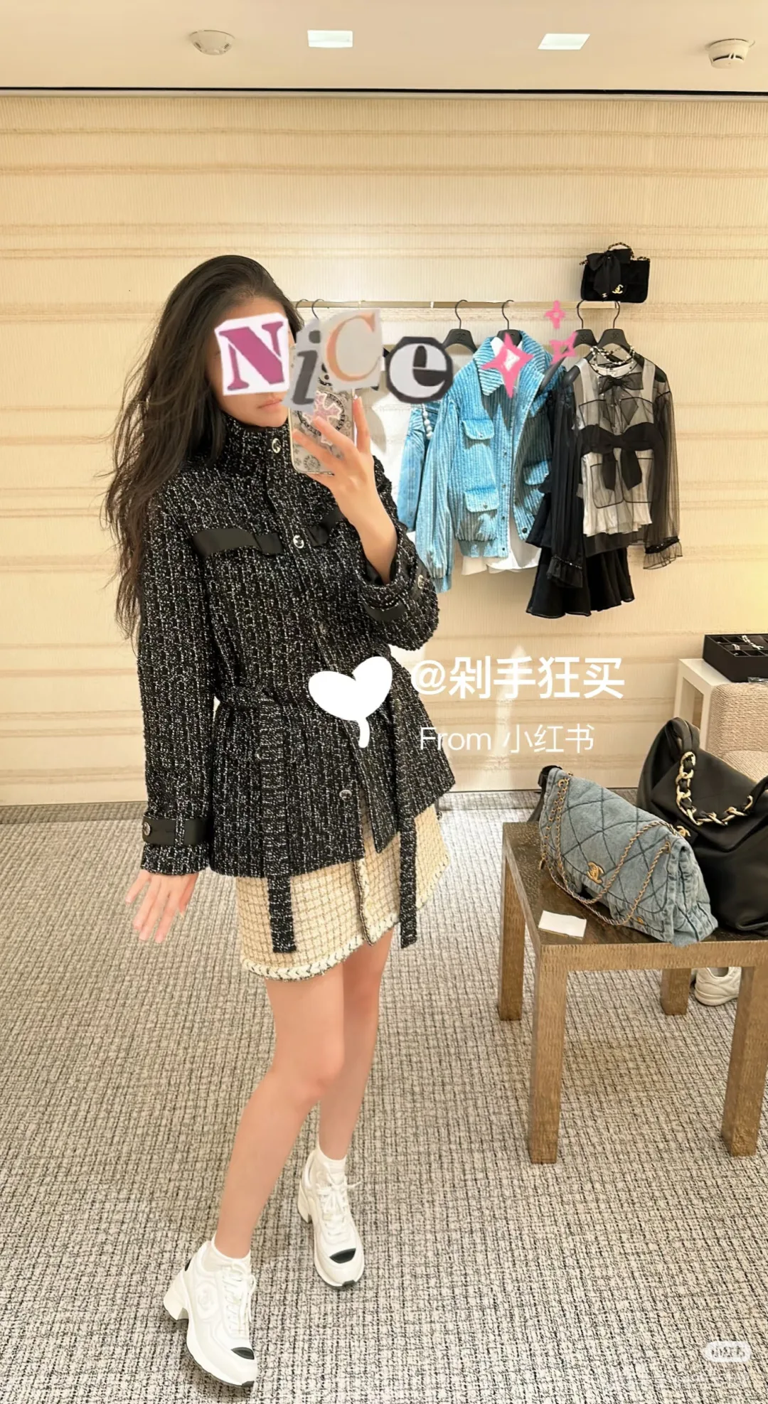 Куртки И Пуховики Женские Chanel 1044745