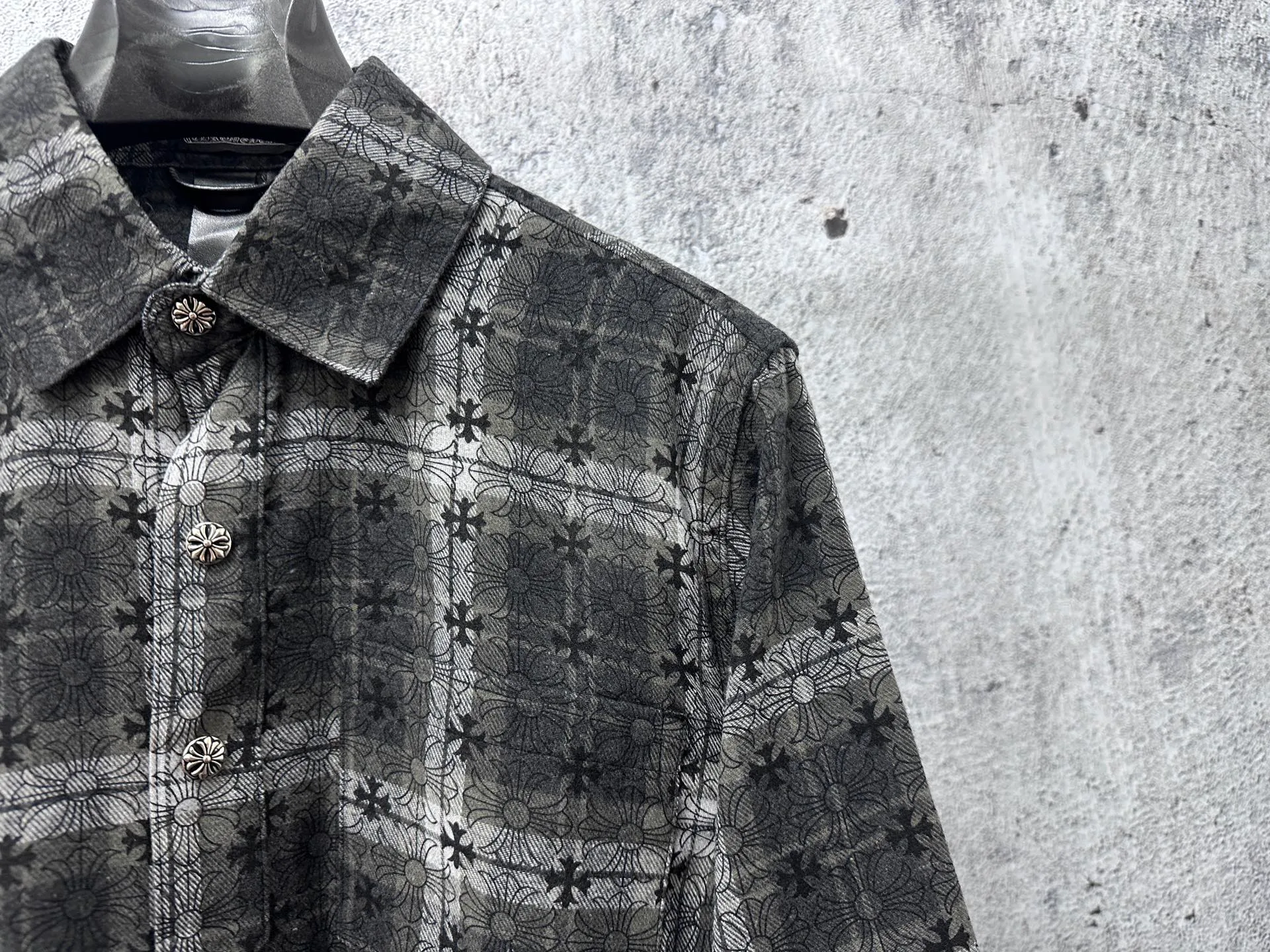 Рубашки Мужские Chrome Hearts 233555