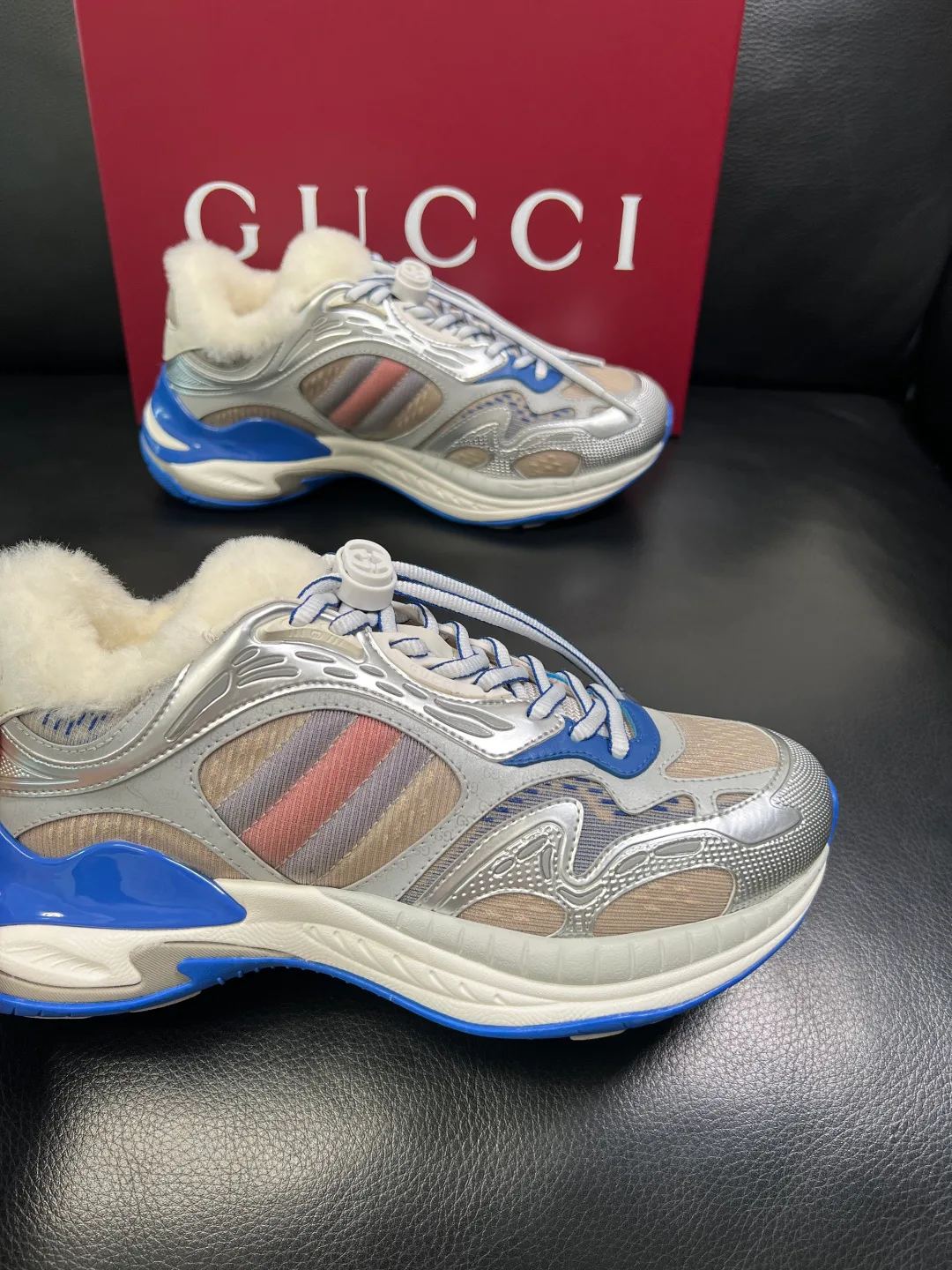 Кроссовки Женские Gucci 420219