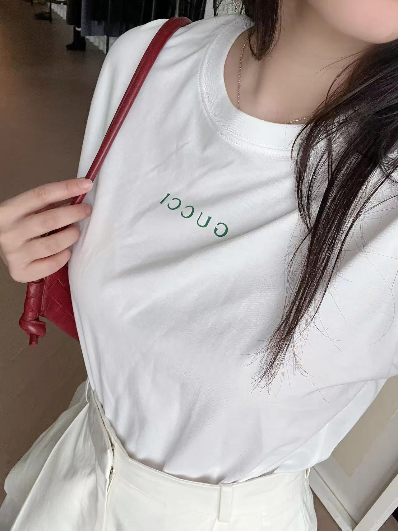 Футболки Женские Gucci 1760682