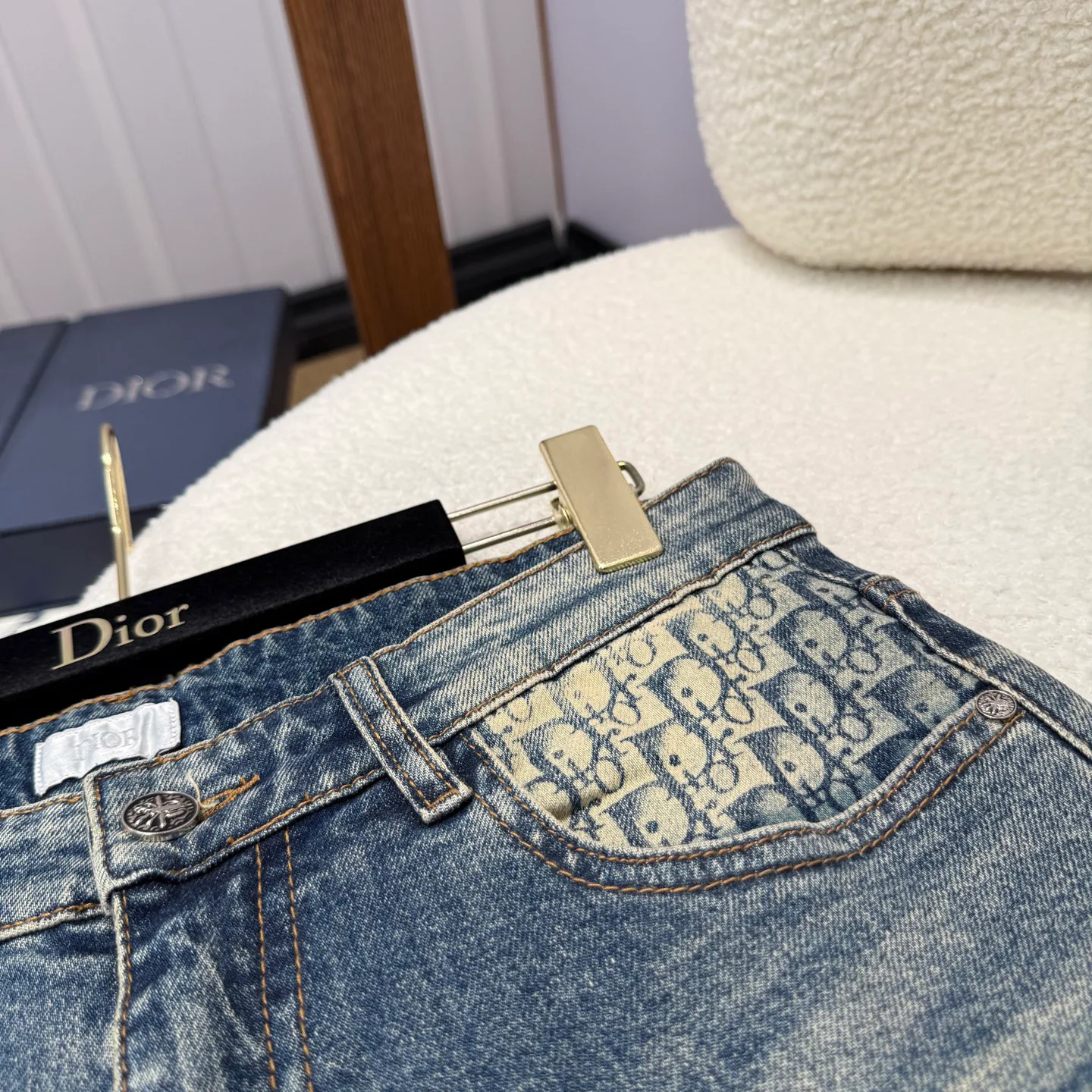 Джинсы Мужские Christian Dior 18029738