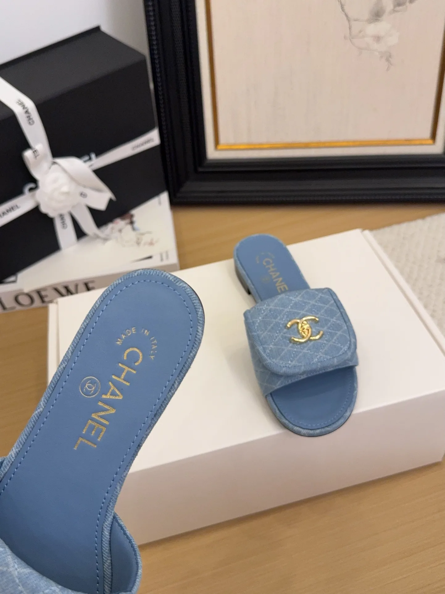 Шлепанцы Женские Chanel 926471