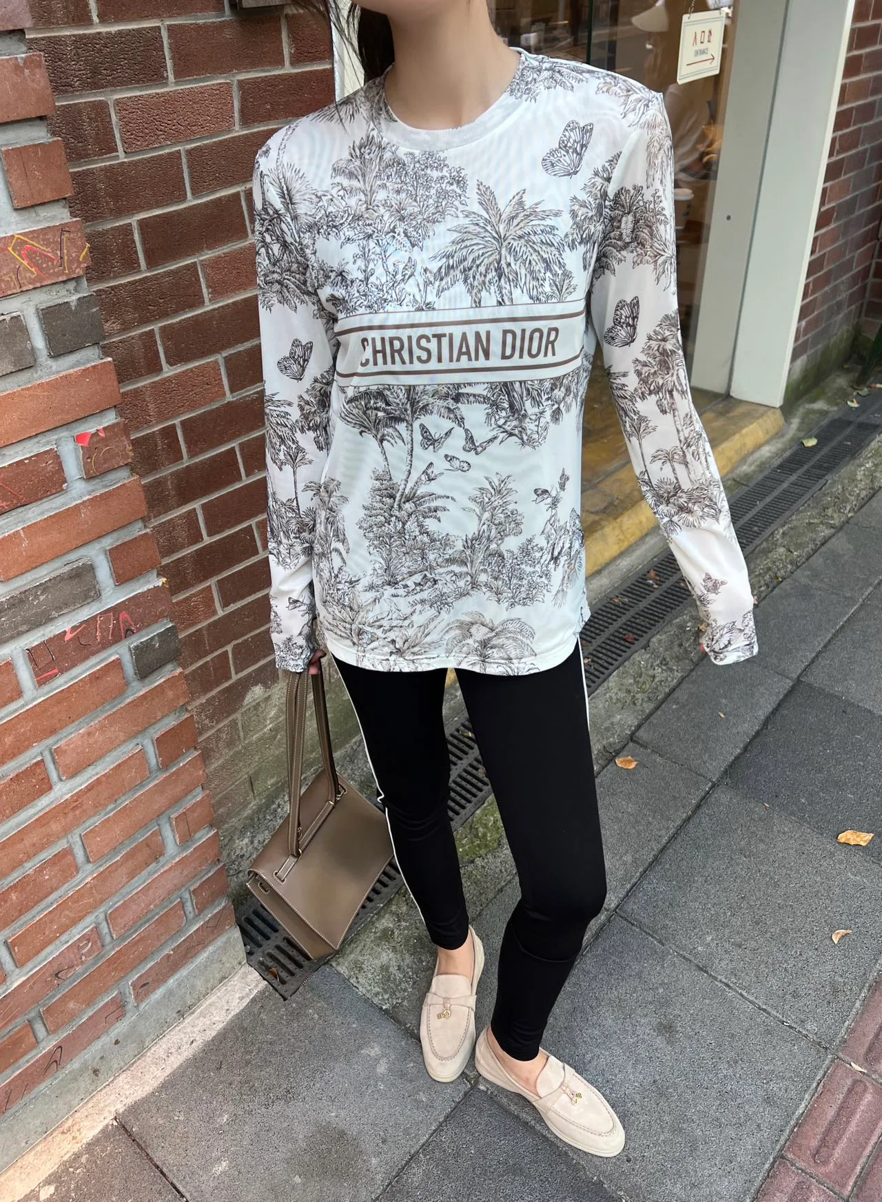 Лонгсливы Женские Christian Dior 5078344