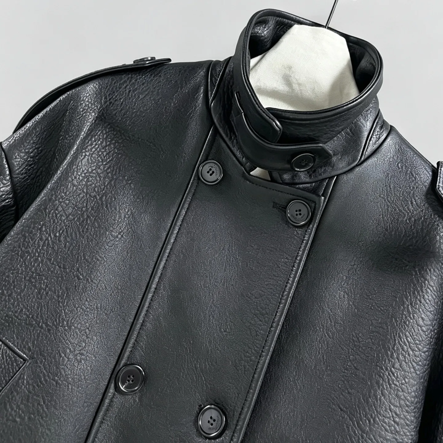 Кожаные Куртки И Дублёнки Женские Saint Laurent 18417101