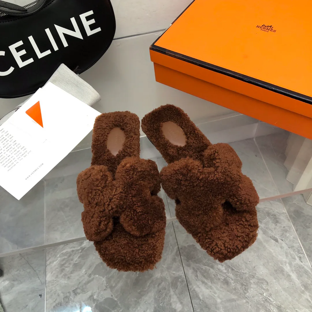 Тапочки Женские Hermes 65392