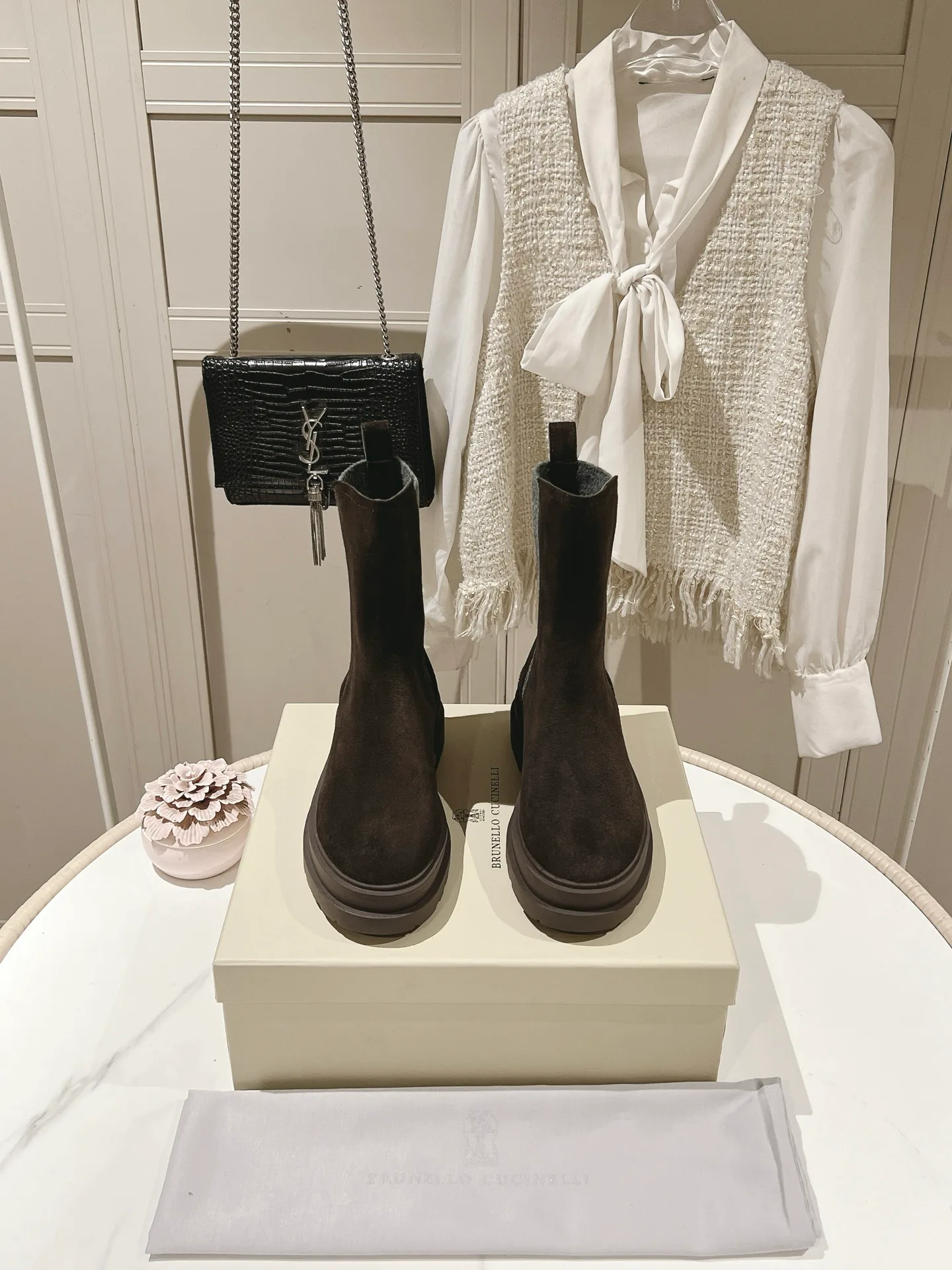 Ботинки Женские Brunello Cucinelli 18217269