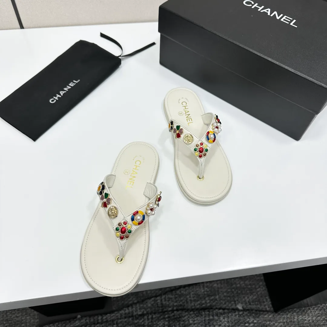 Шлепанцы Женские Chanel 1518399