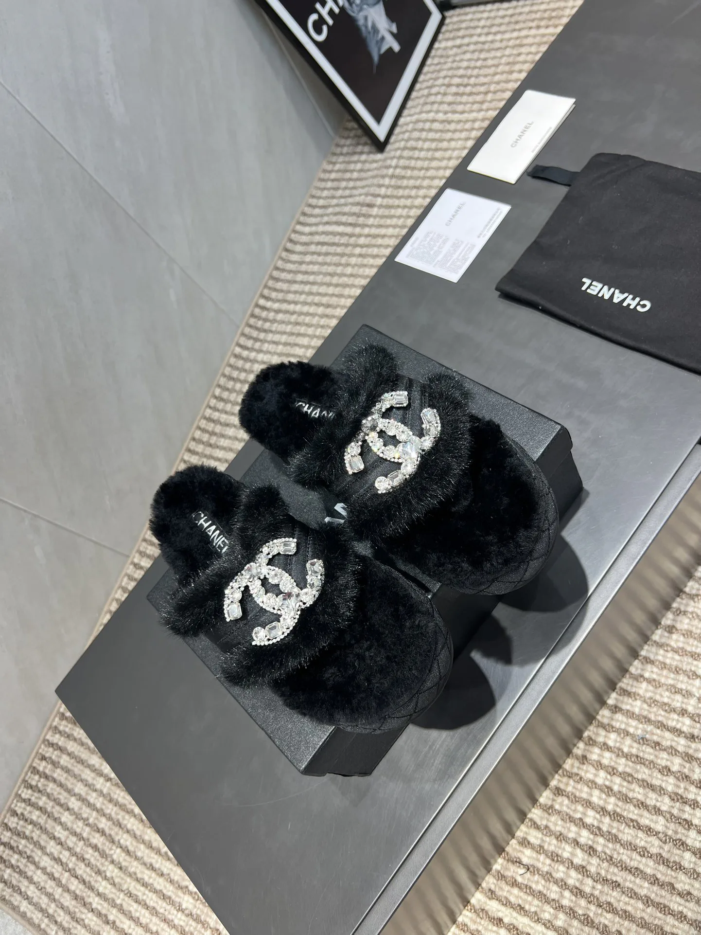 Тапочки Женские Chanel 137387