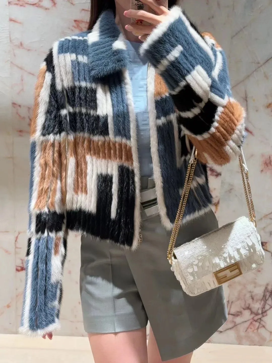Шубы Женские Fendi 1635848