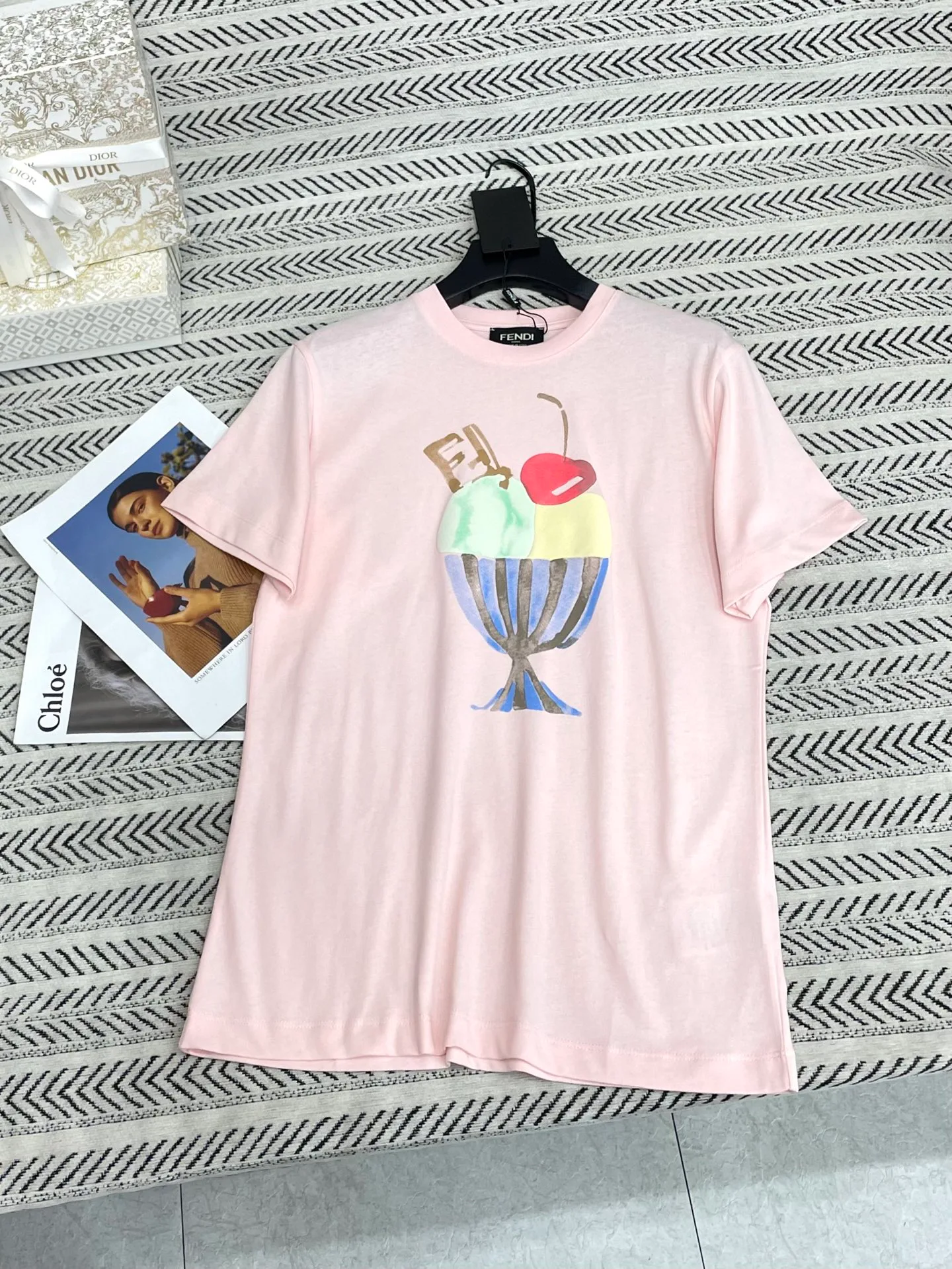 Футболки Женские Fendi 12351324